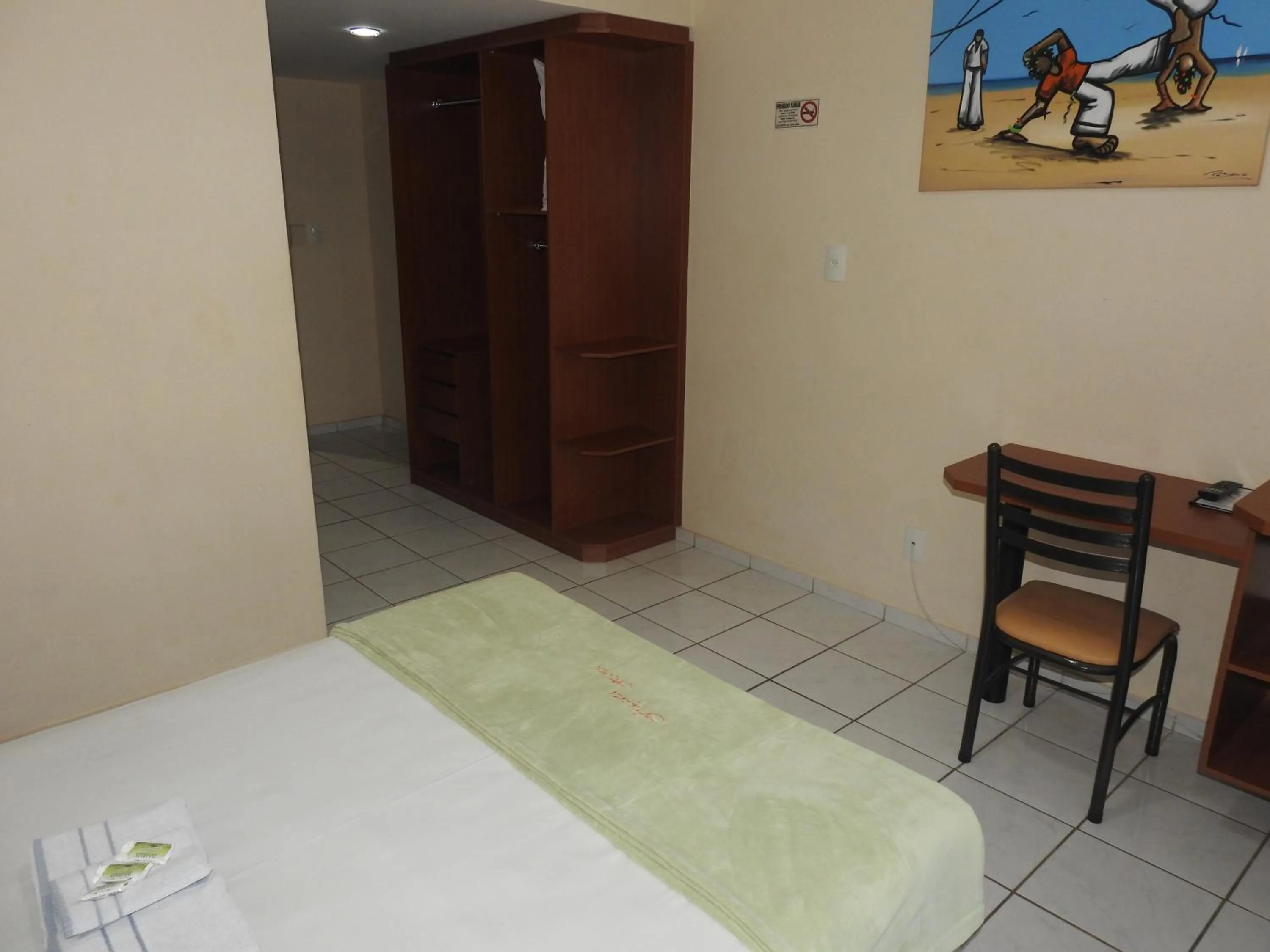 Bed in Fragata Hotel