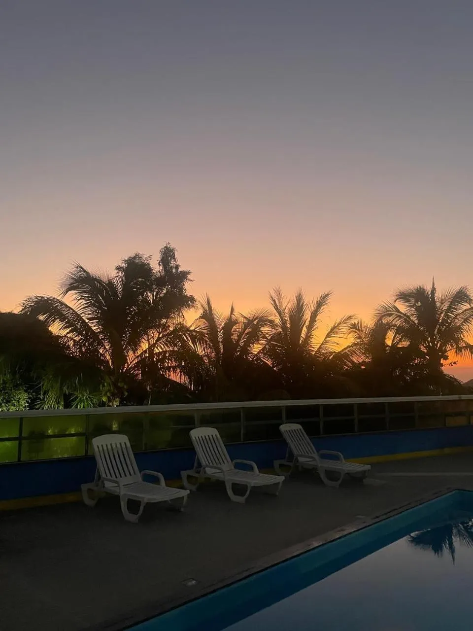 Pool view in Fragata Hotel