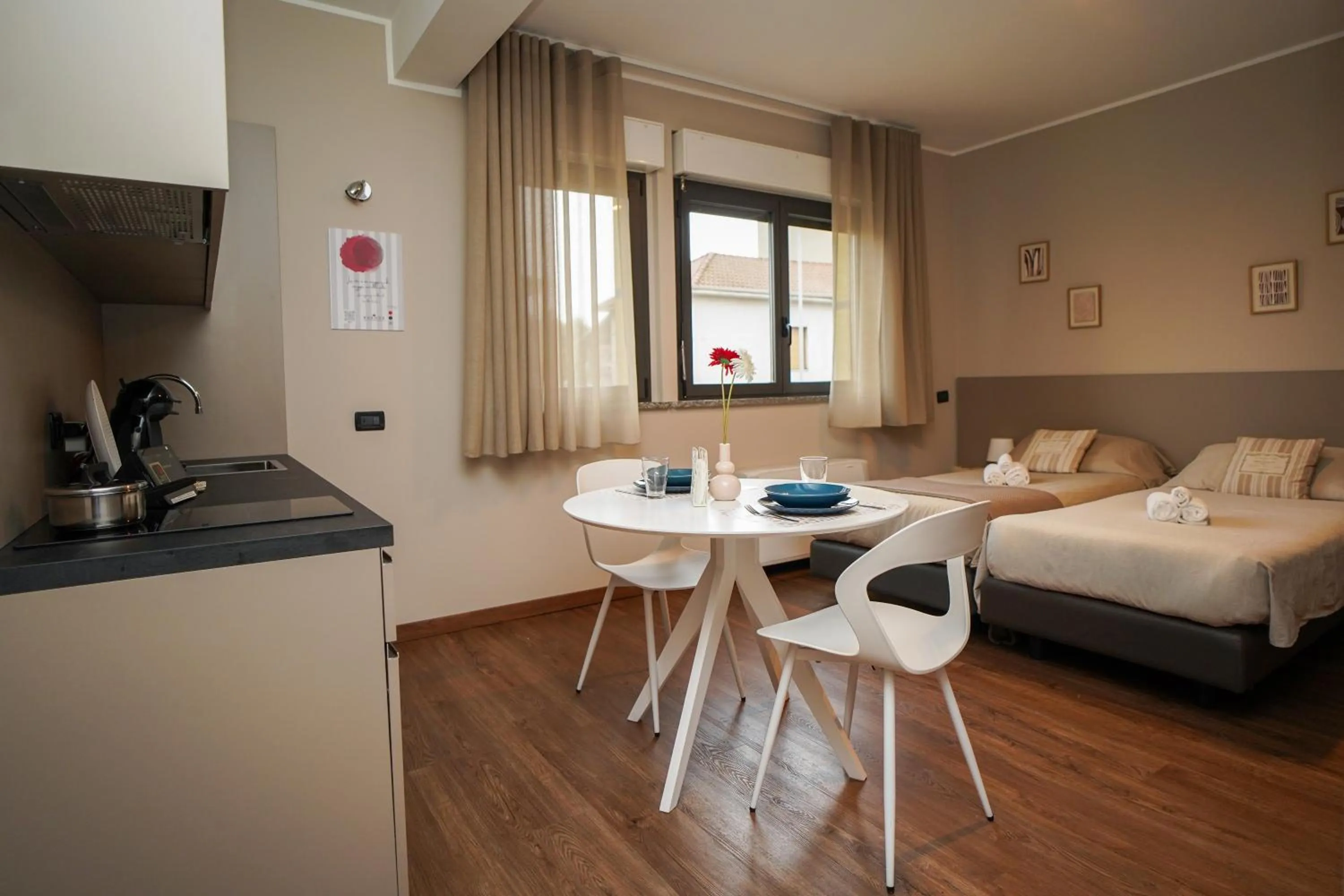 Bed in Bnbook Expo Residence Rho