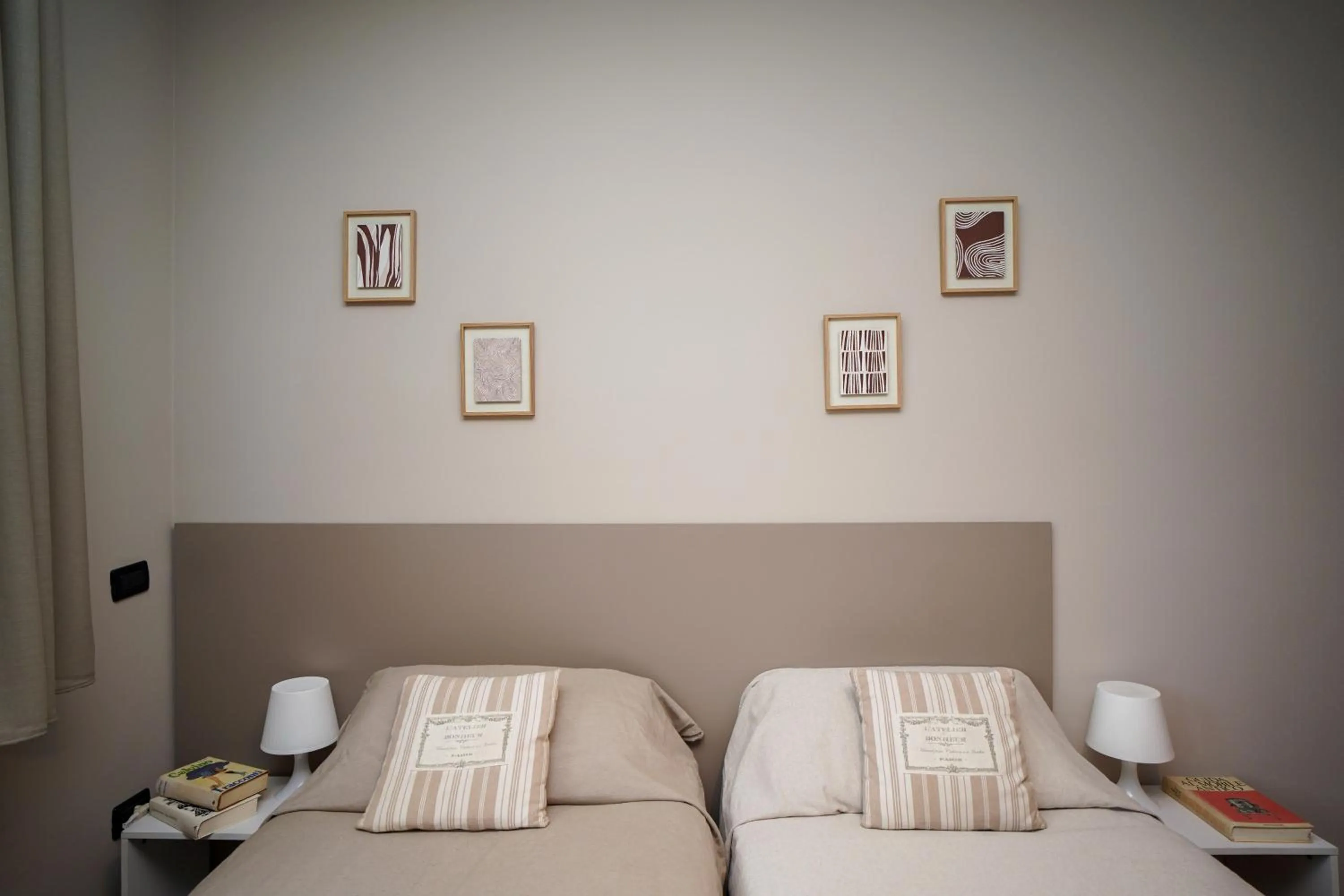 Bed in Bnbook Expo Residence Rho