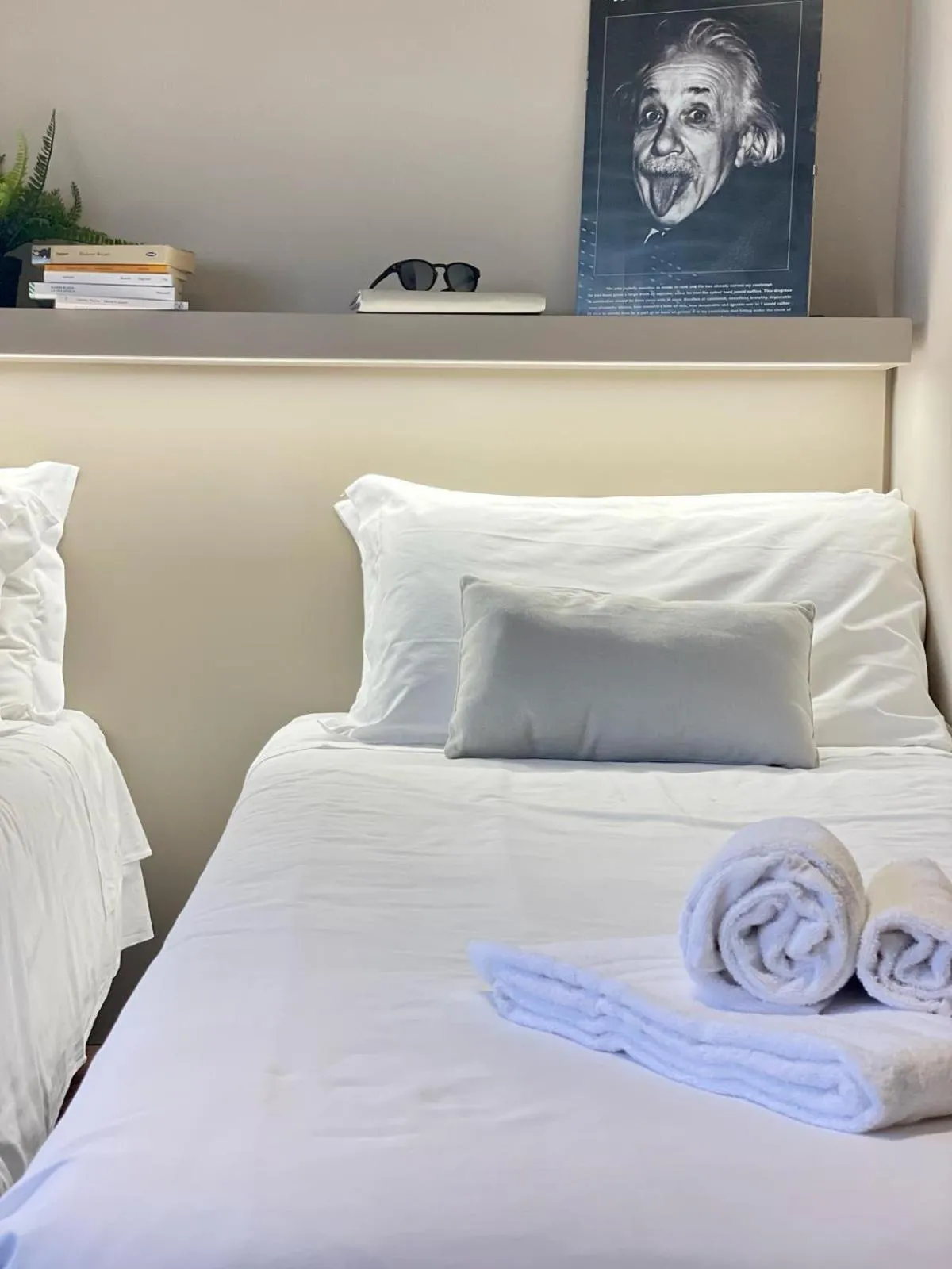 Bed in Bnbook Expo Residence Rho