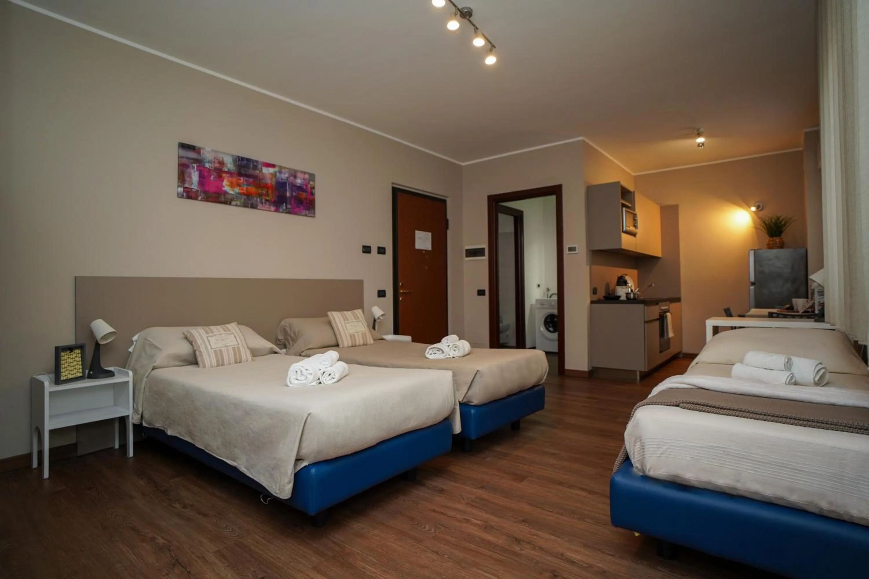 Bed in Bnbook Expo Residence Rho