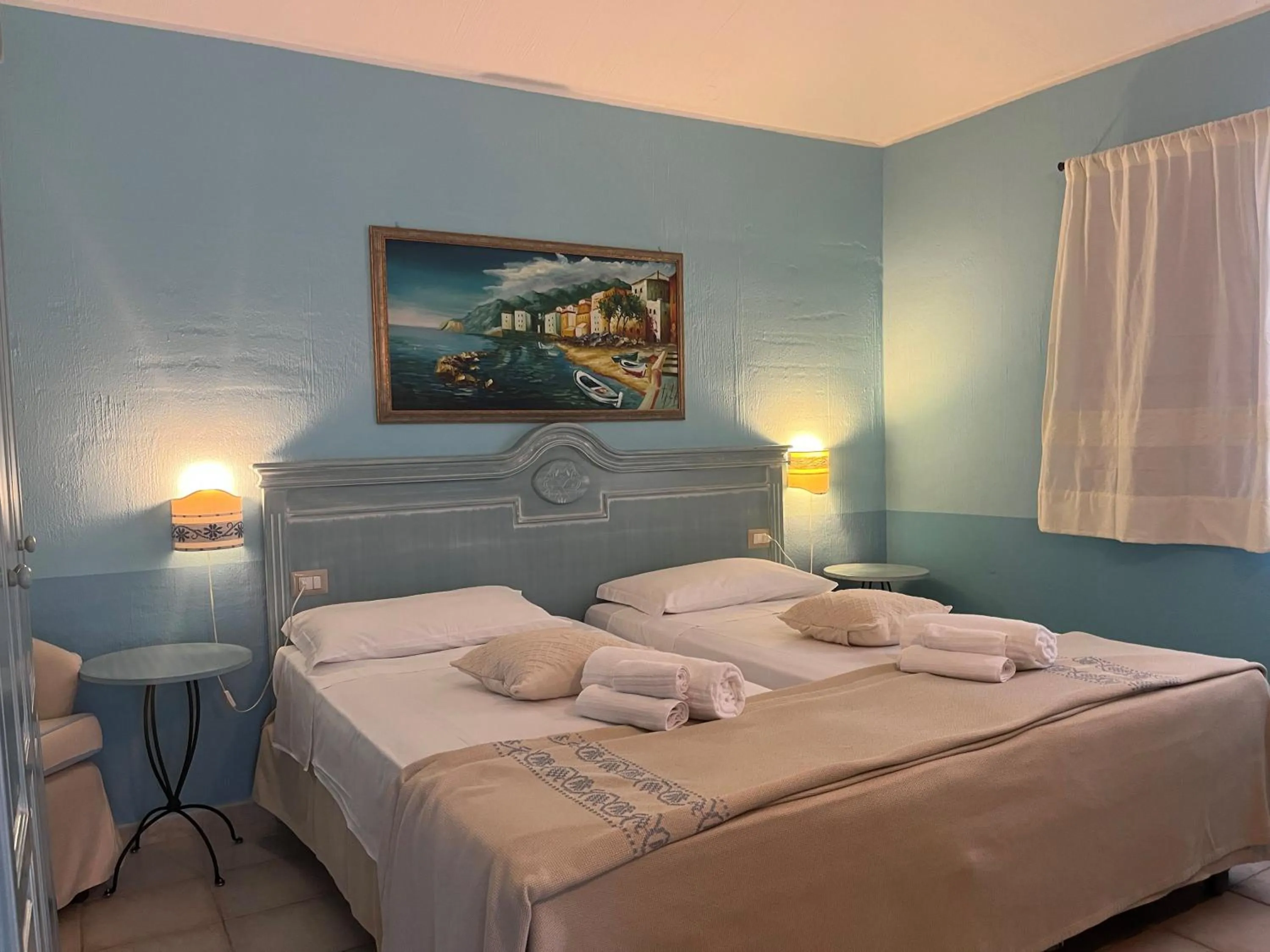Bedroom, Bed in Hotel Baia Cea