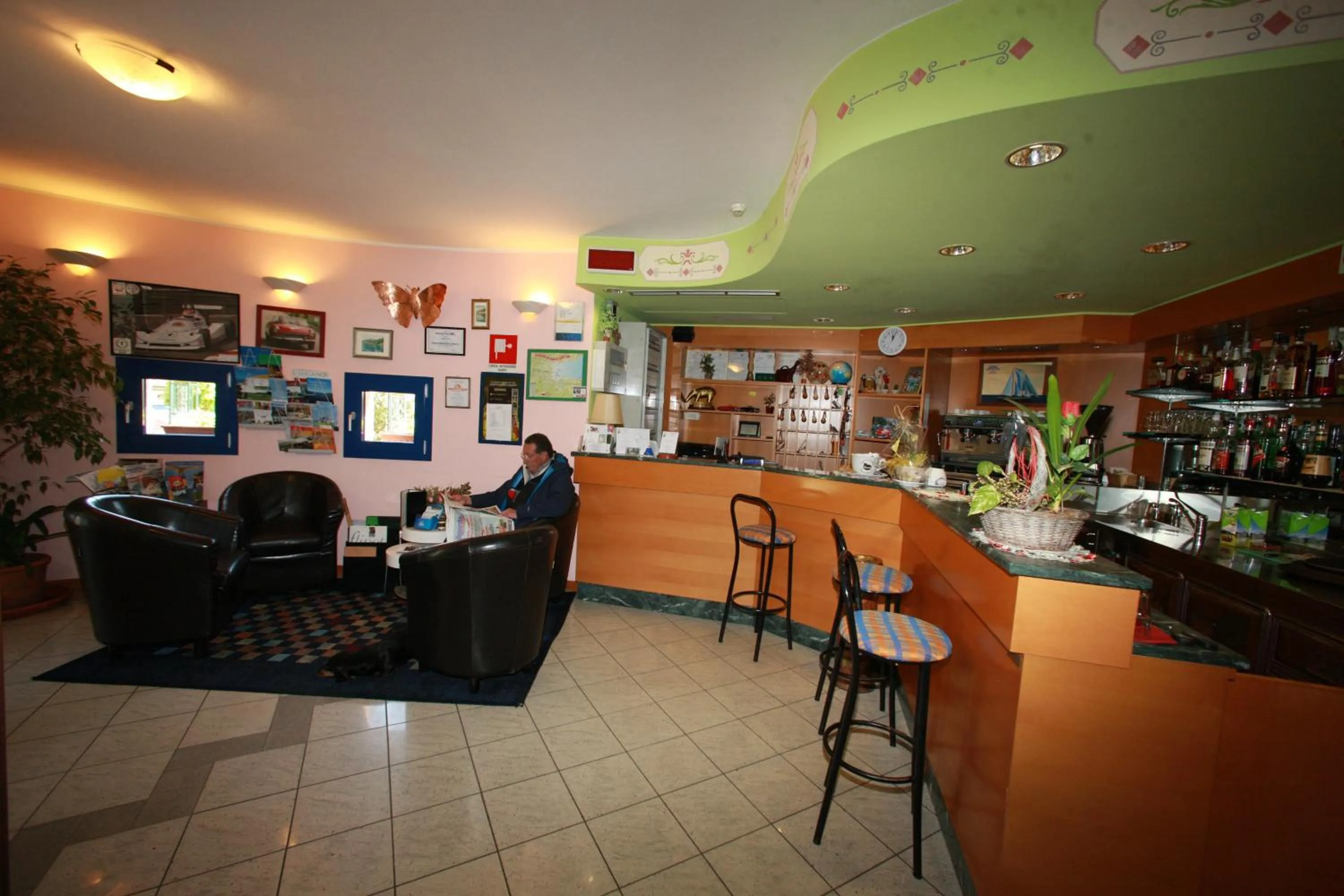 Lobby or reception in Hotel Il Canneto