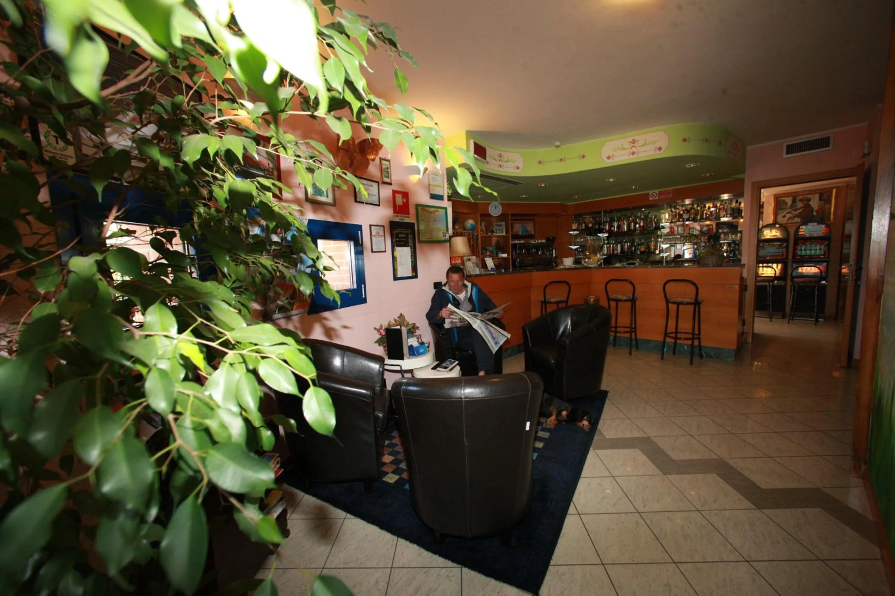 Lobby or reception in Hotel Il Canneto