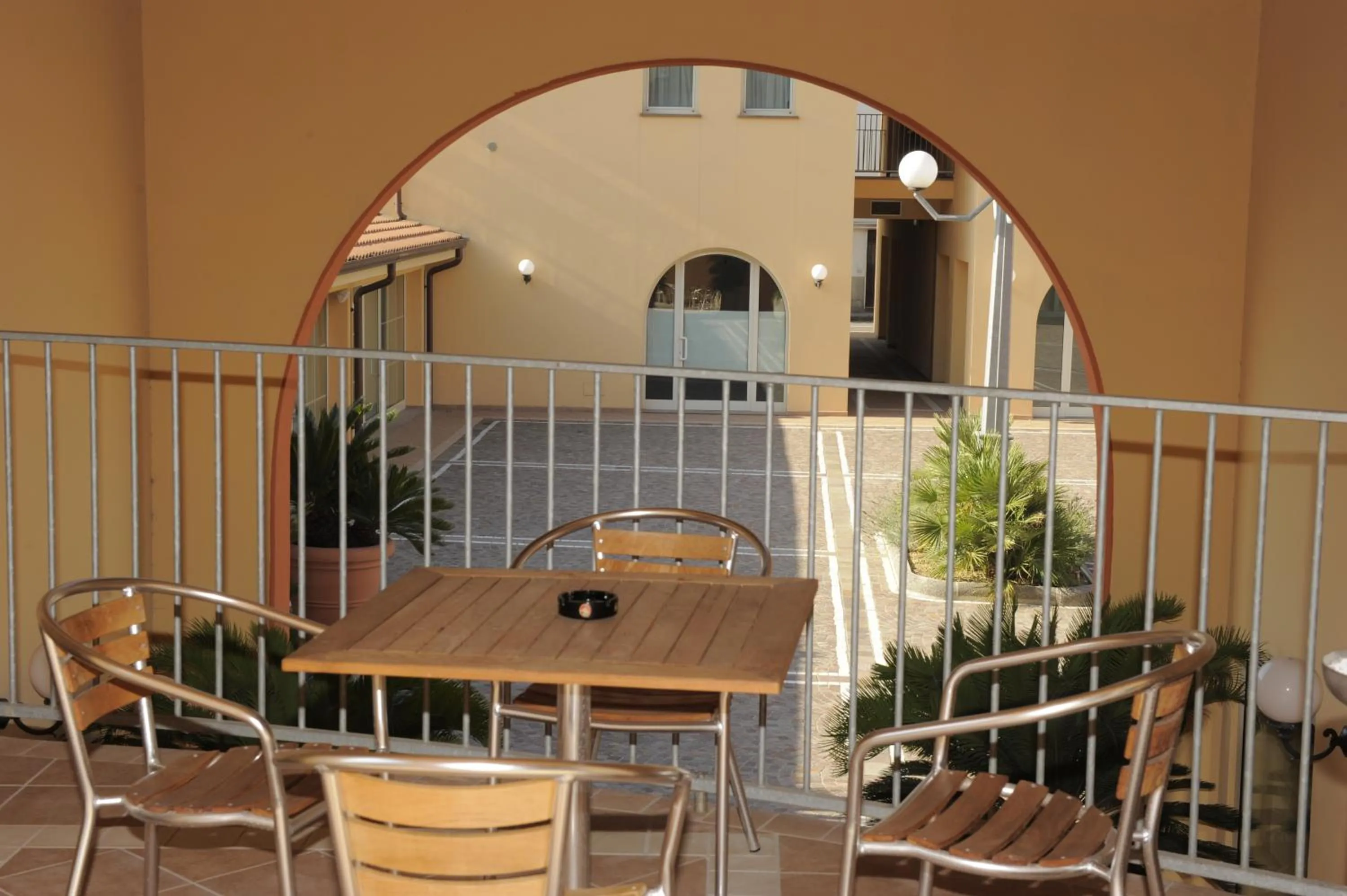 Balcony/Terrace in Hotel Plazza