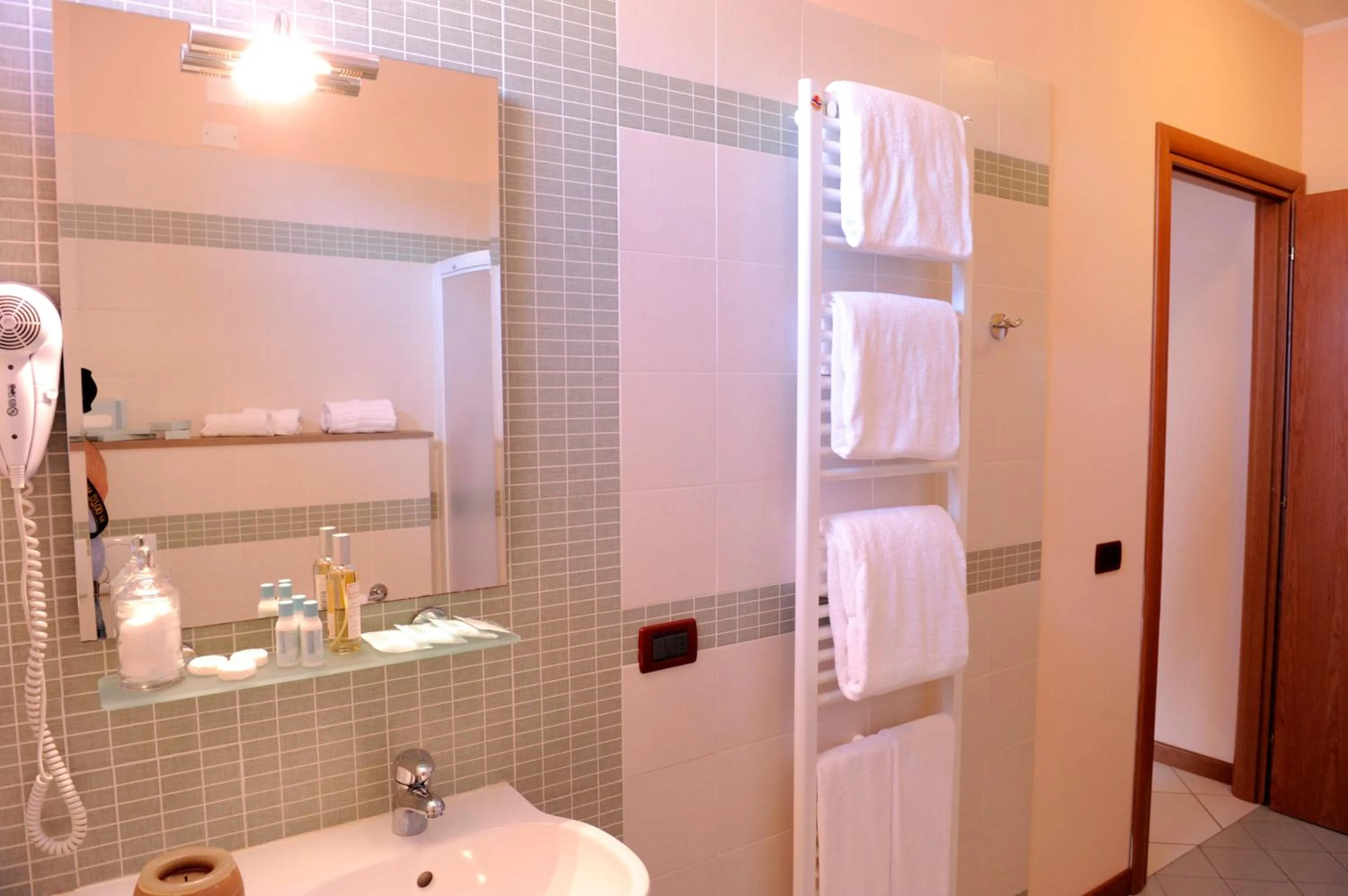 Bathroom in Hotel Plazza