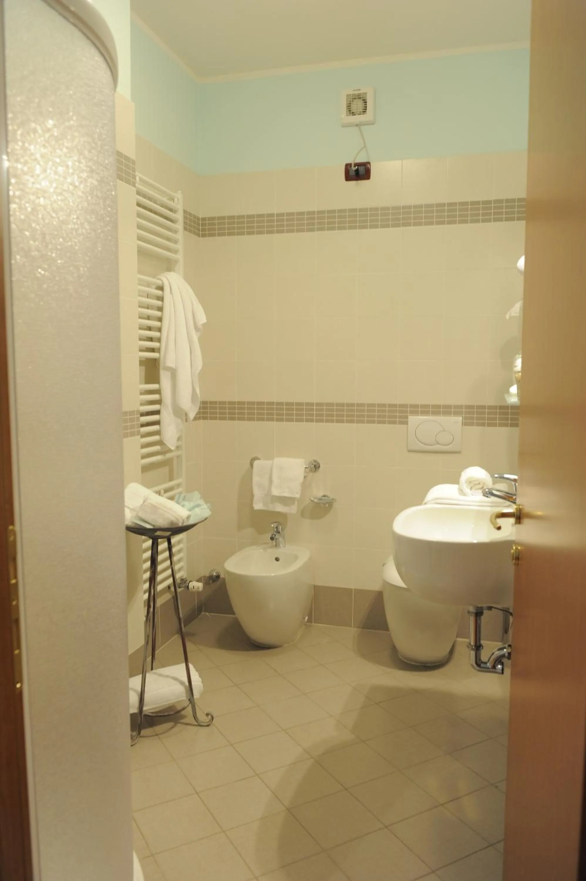 Bathroom in Hotel Plazza