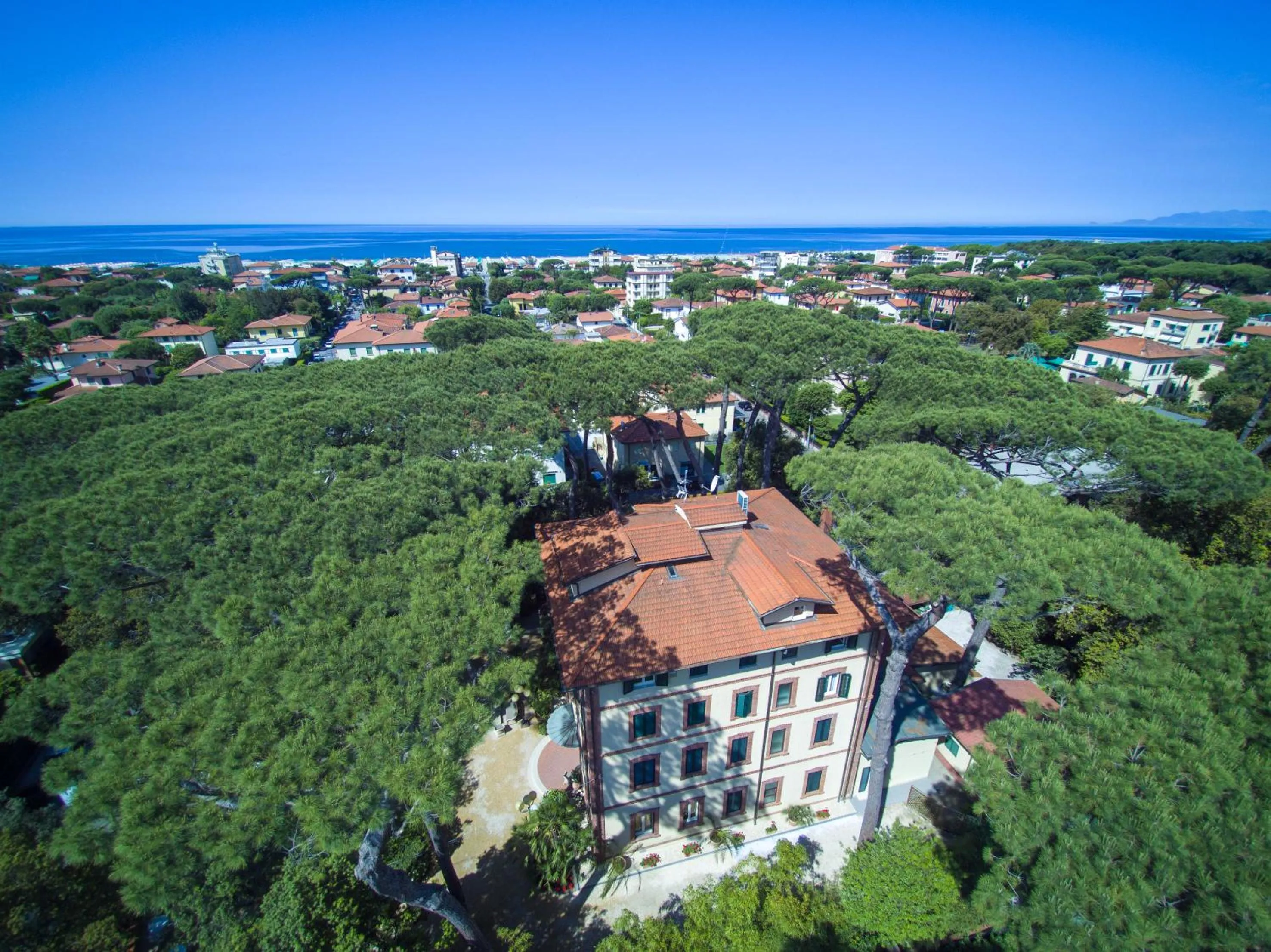 Bird's eye view in Hotel Villa Tiziana