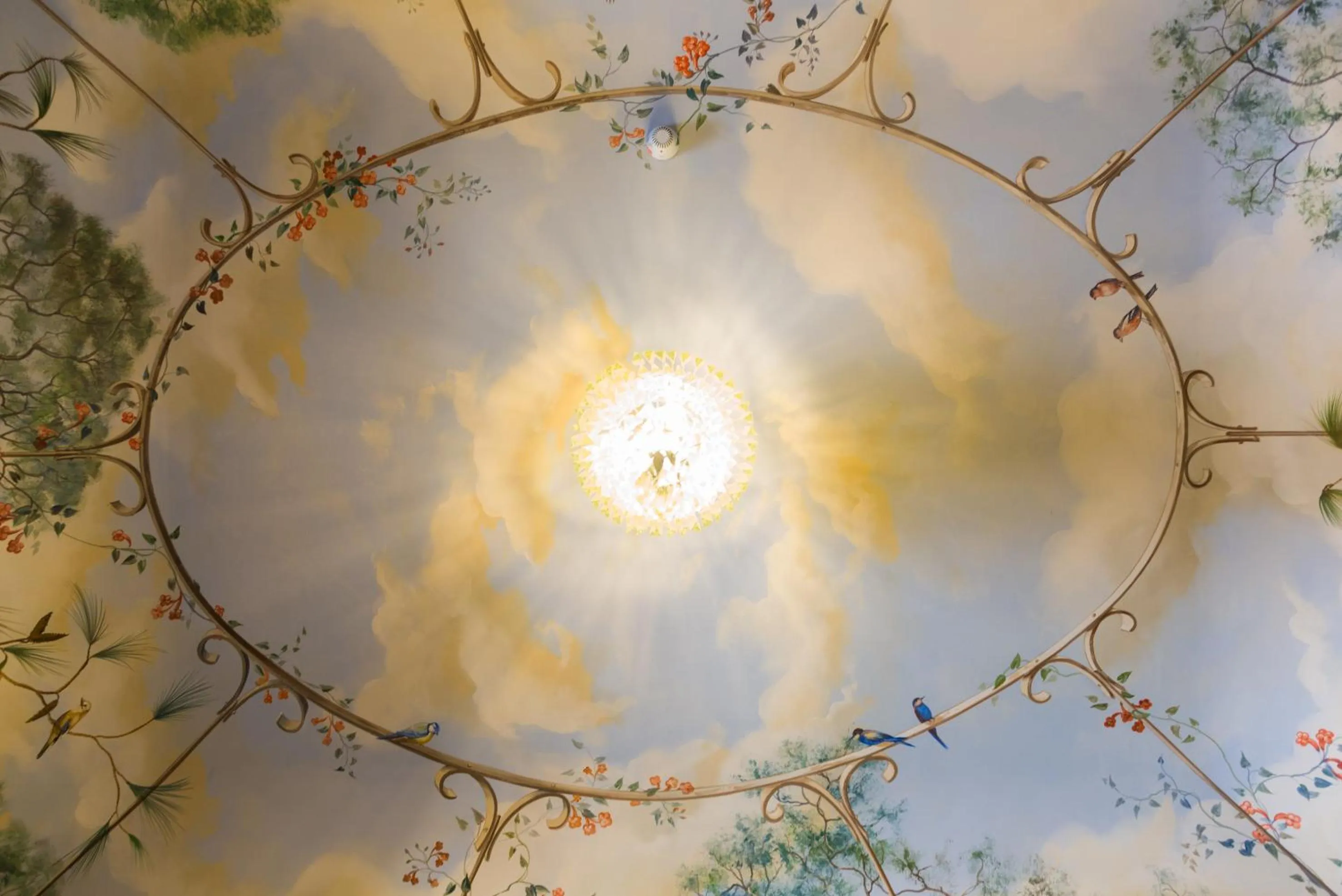 Decorative detail in Hotel Villa Tiziana