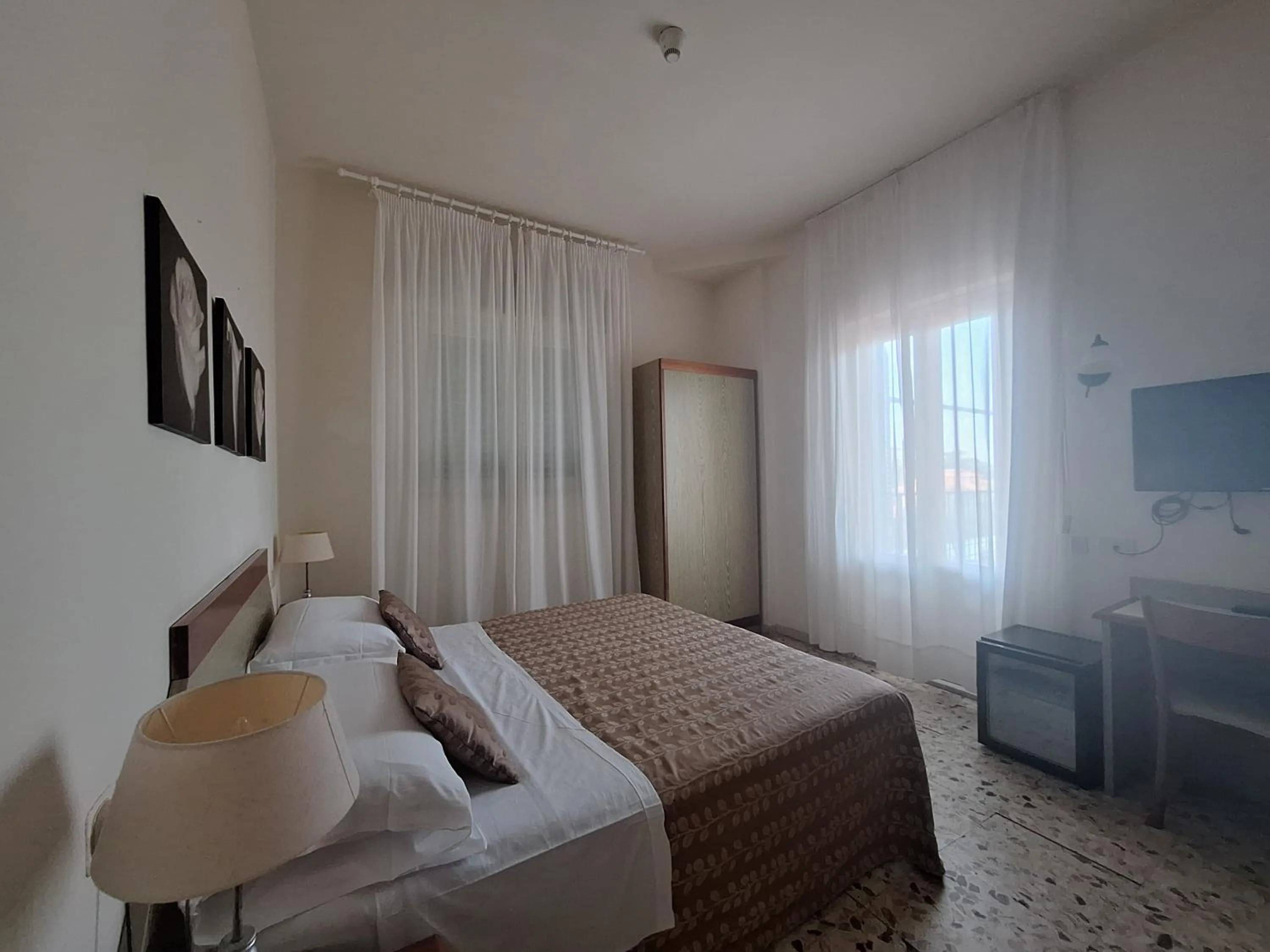 Bed in Hotel Villa Tiziana