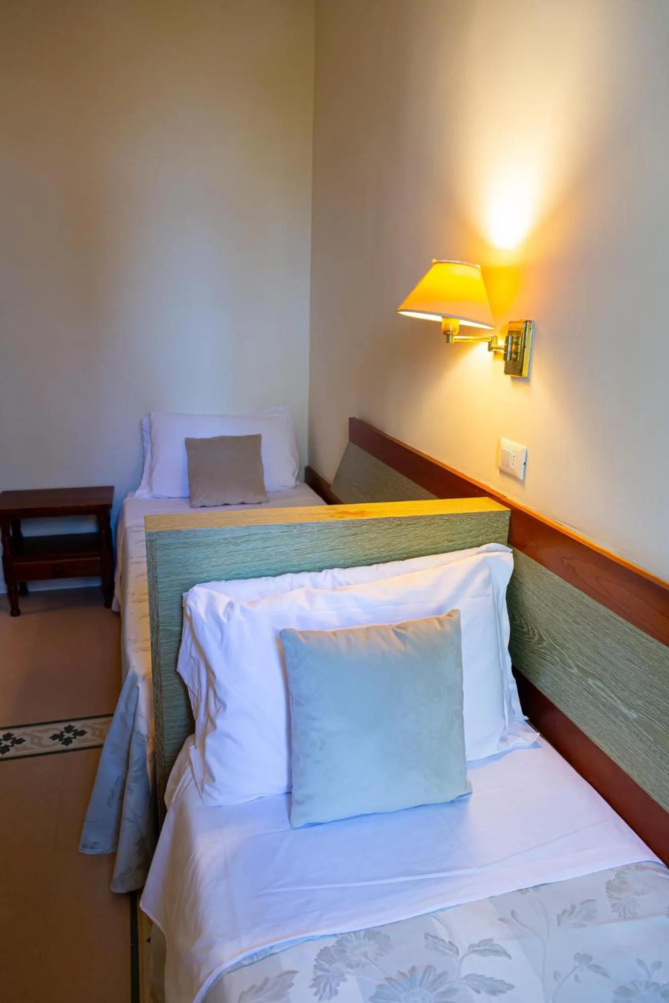 Bed in Hotel Villa Tiziana