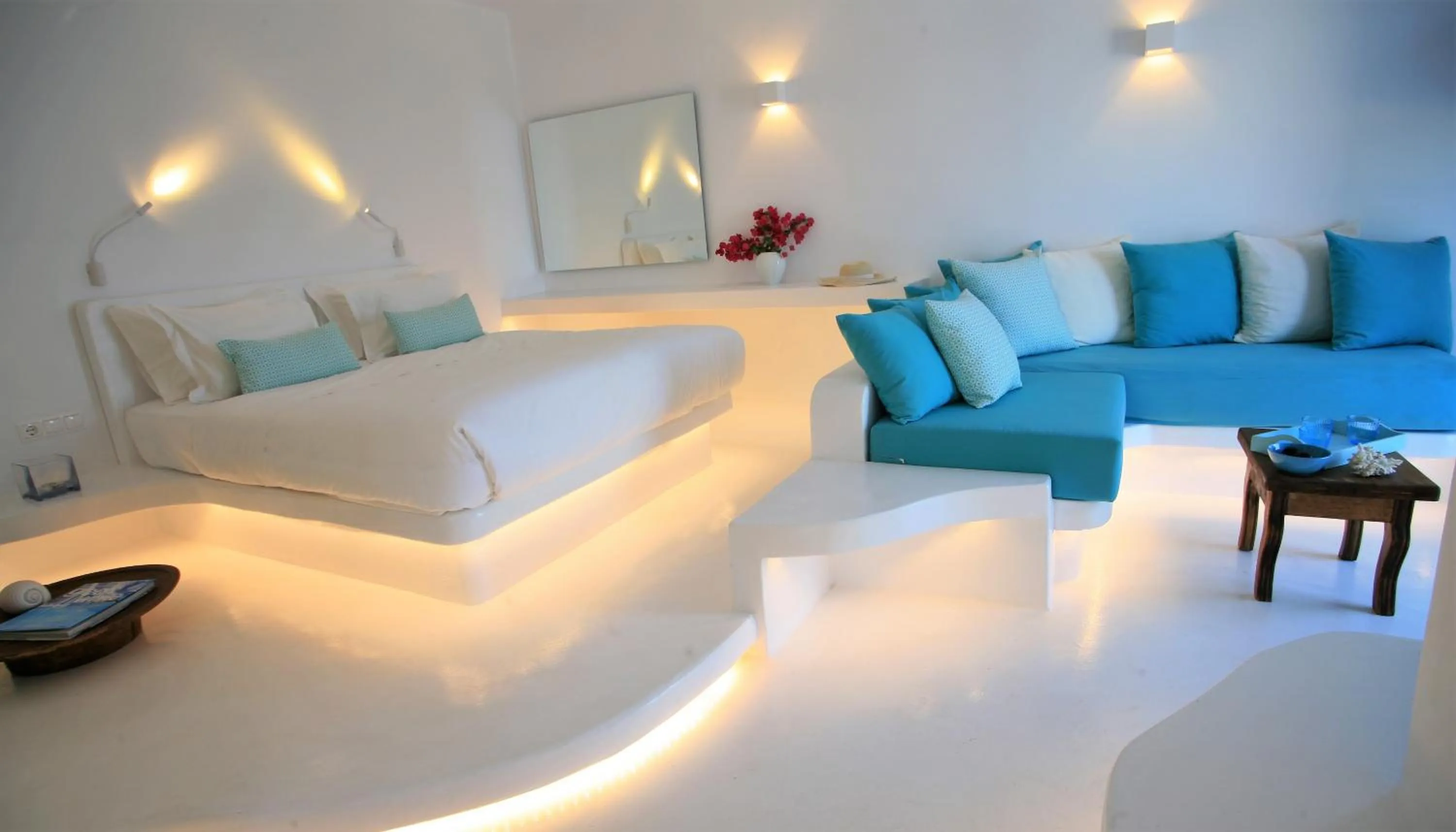 Bed in Mykonos Moussa