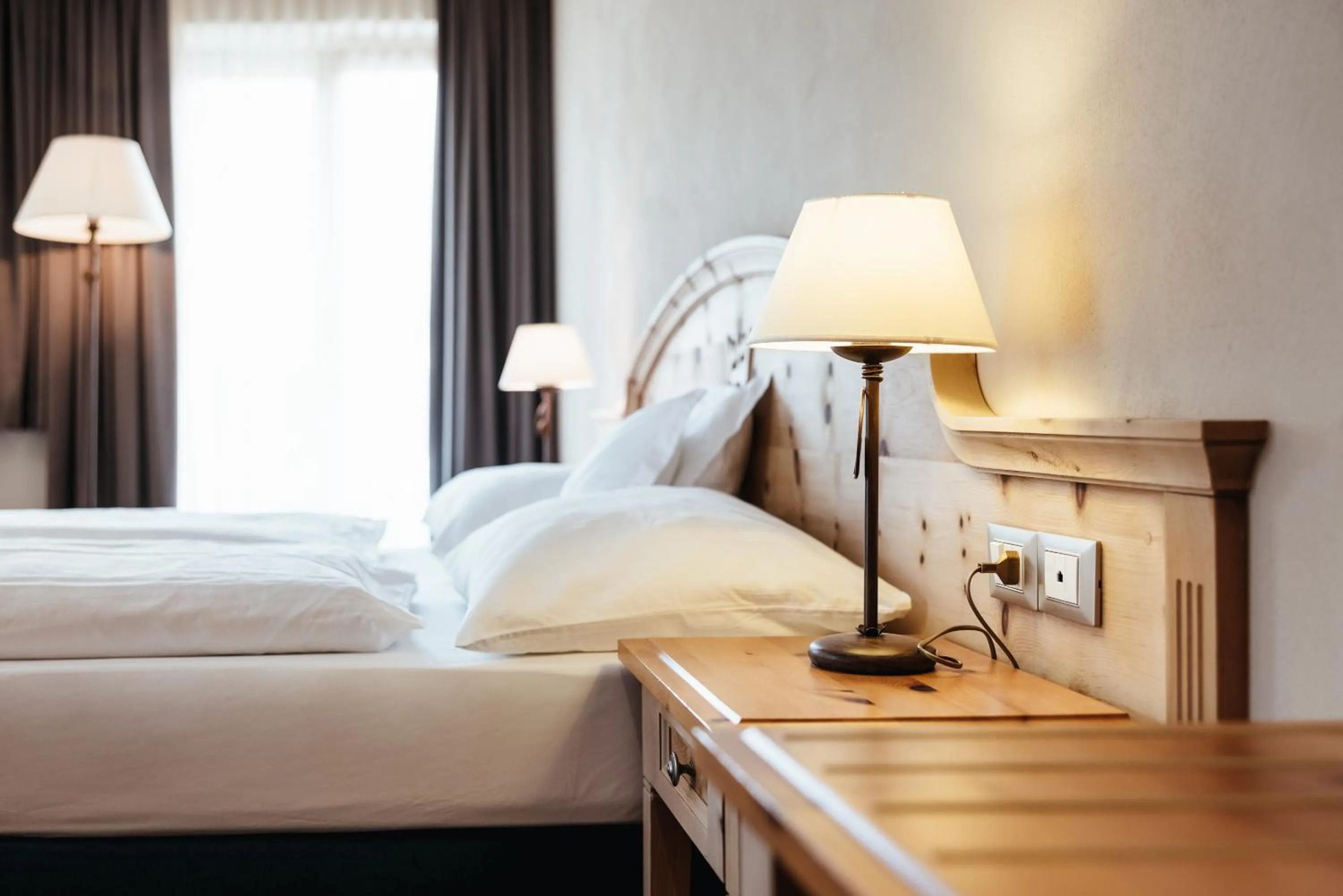 Bed in Kristallhotel Corona-Krone