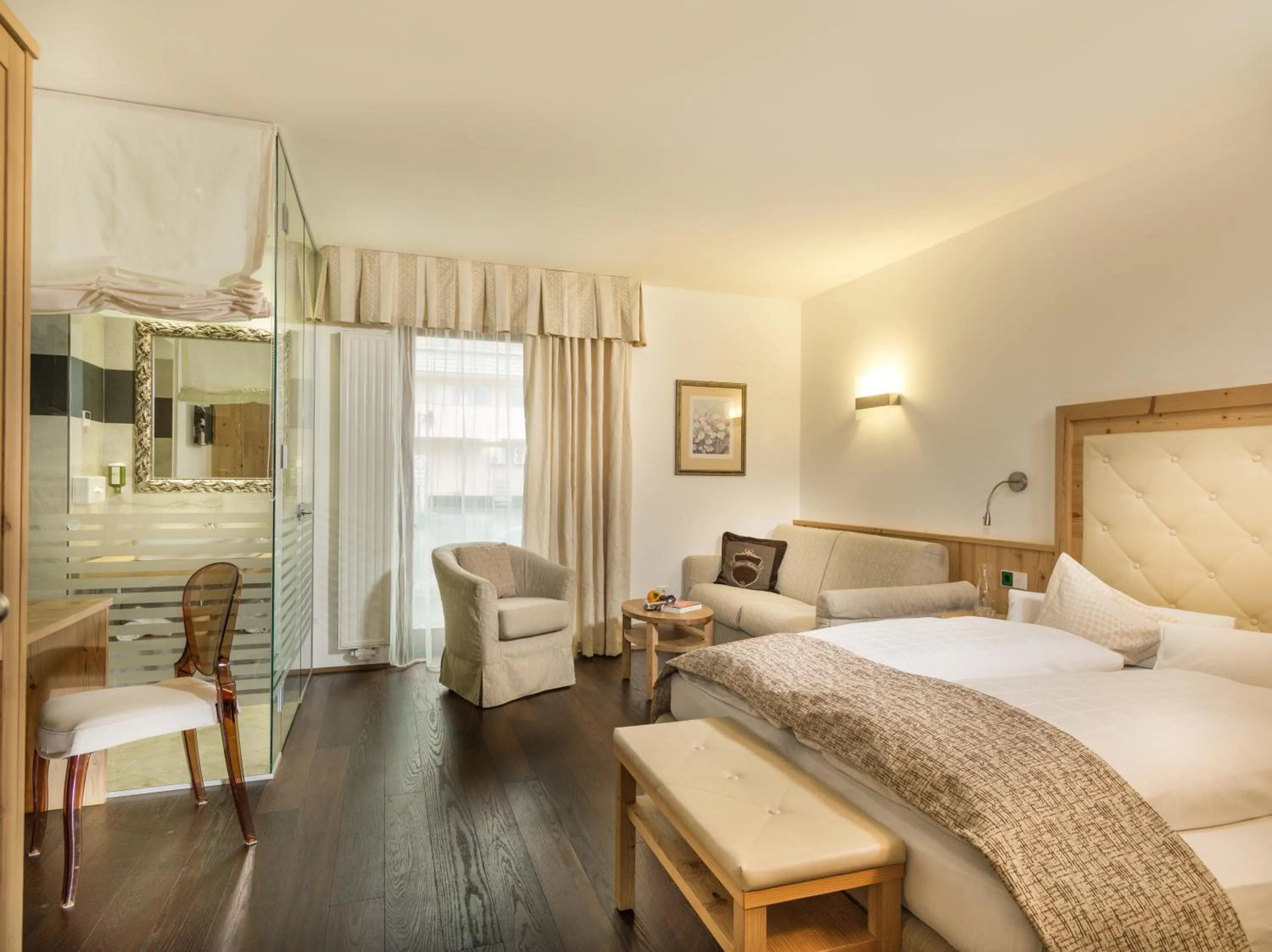 Bed in Hotel Leitner