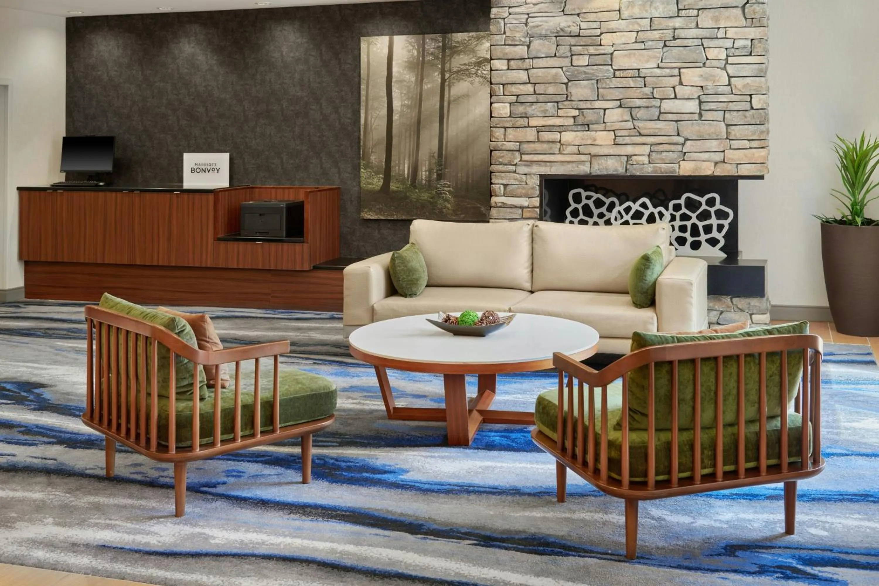 Lobby or reception in Fairfield Inn & Suites by Marriott Charlotte Airport