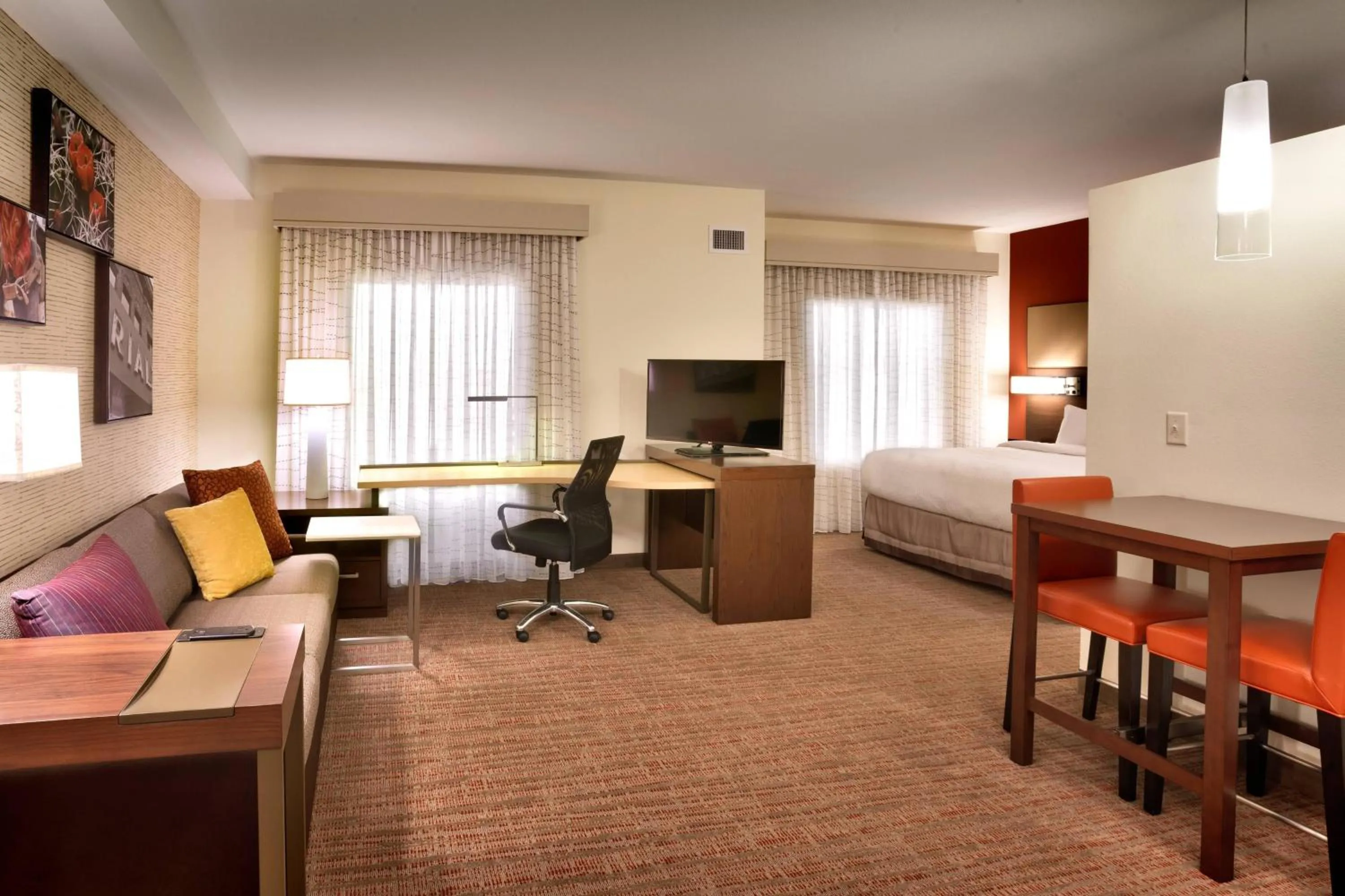 Living room, Bed in Residence Inn by Marriott Casper