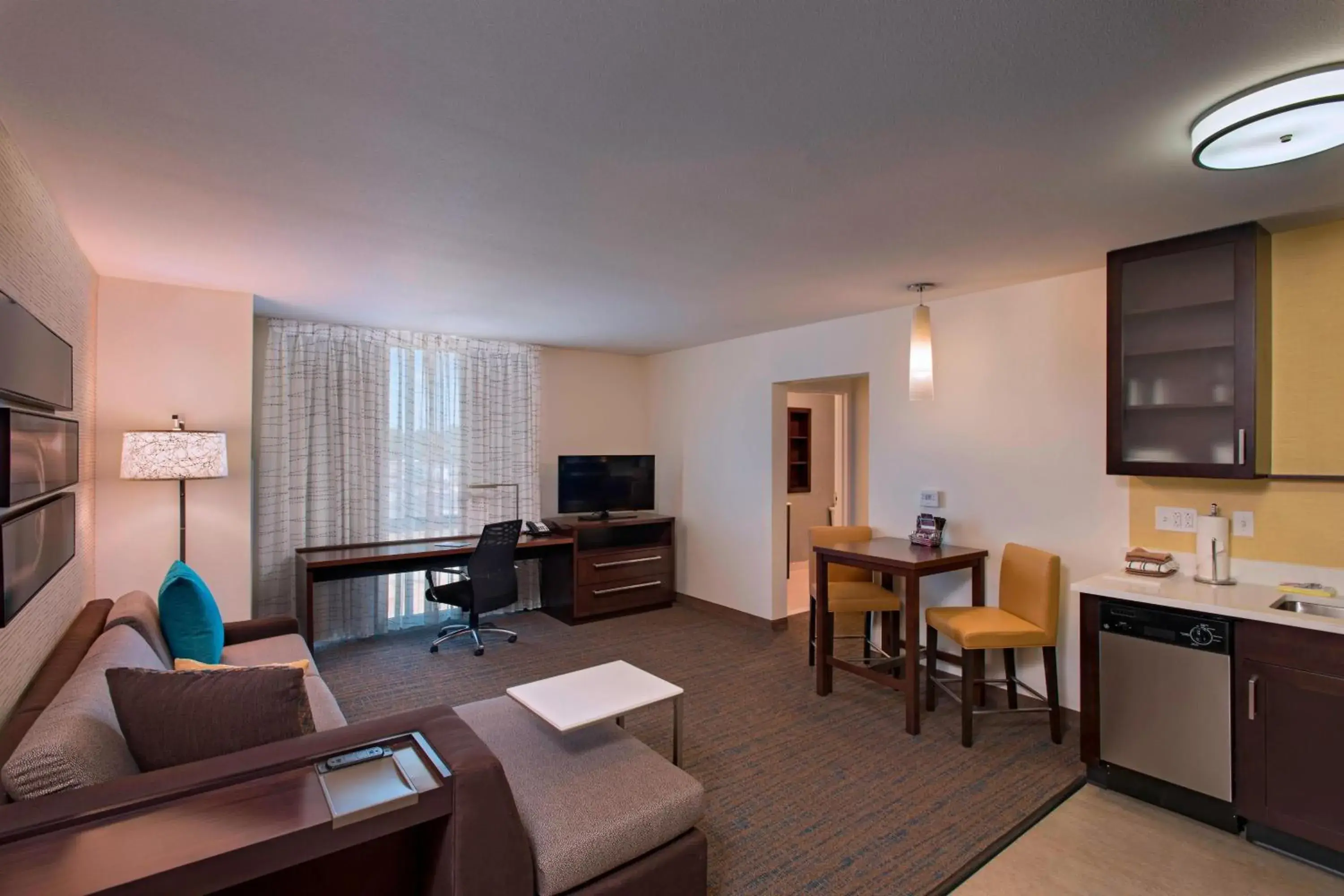 One-Bedroom King Suite with Sofa Bed - Hearing Accessible in Residence Inn by Marriott Jackson The District at Eastover One-Bedroom King Suite with Sofa Bed - Hearing Accessible in Residence Inn by Marriott Jackson The District at Eastover