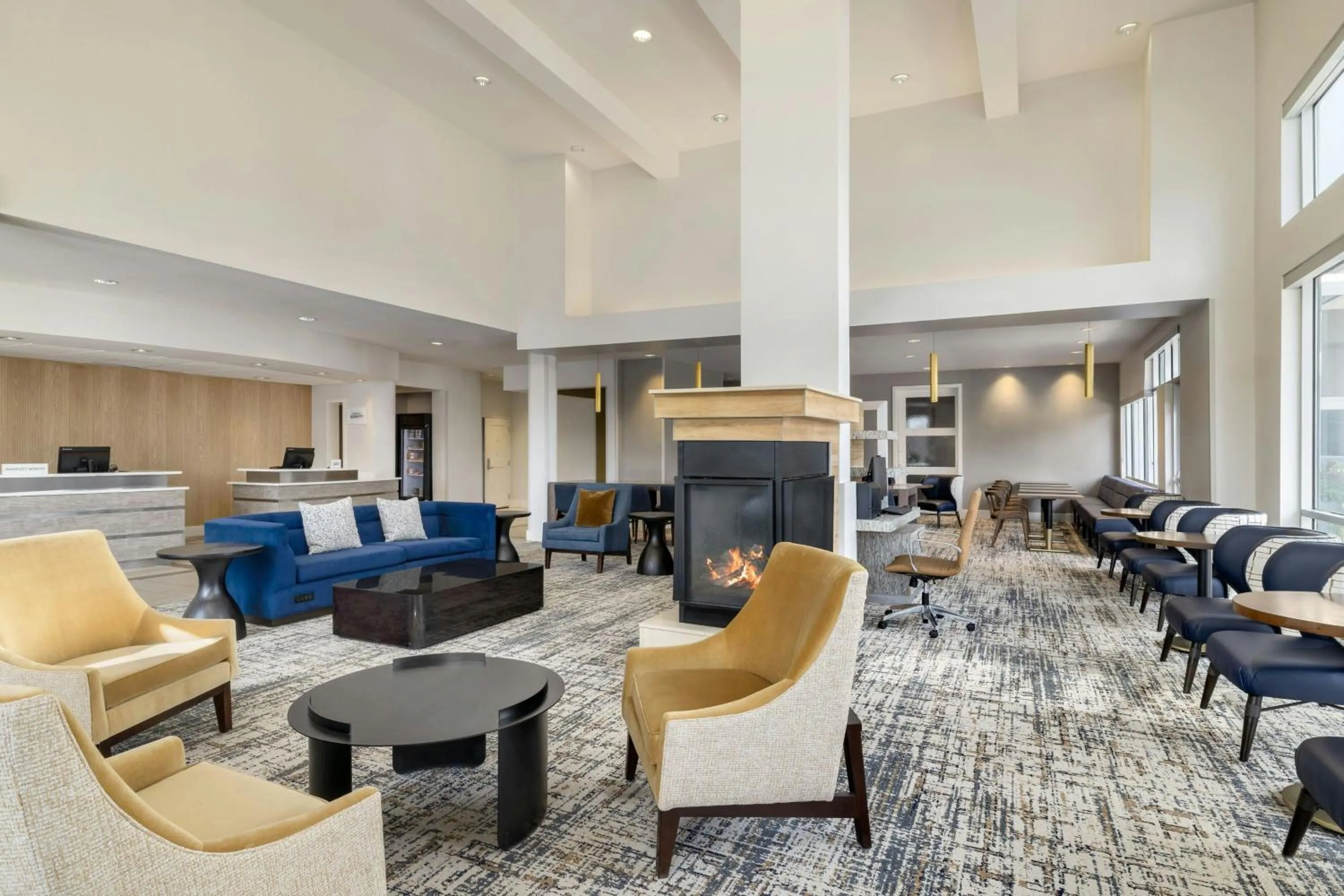 Lobby or reception in Residence Inn by Marriott Jackson The District at Eastover