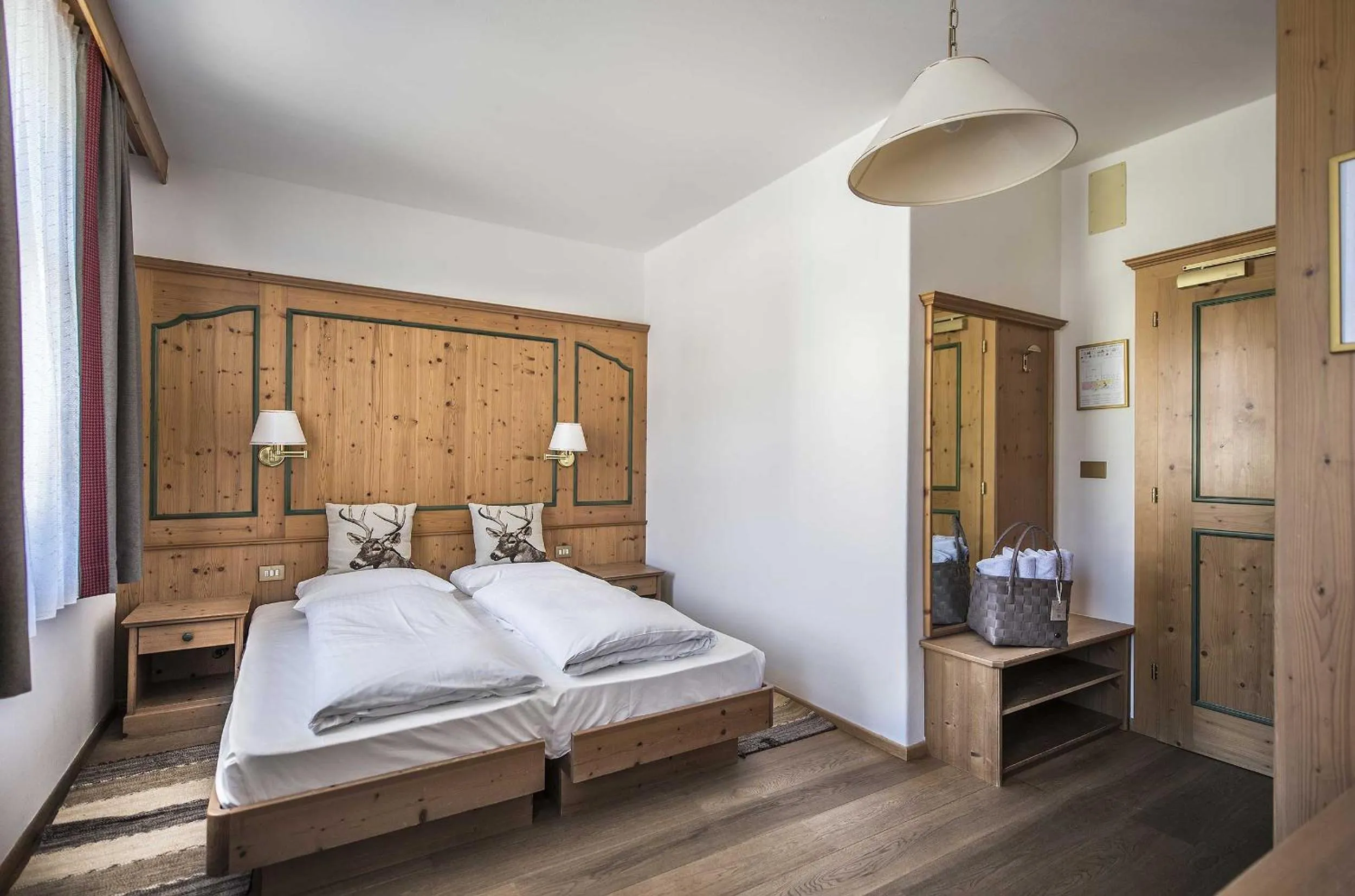 Bed in Hotel Cristallo