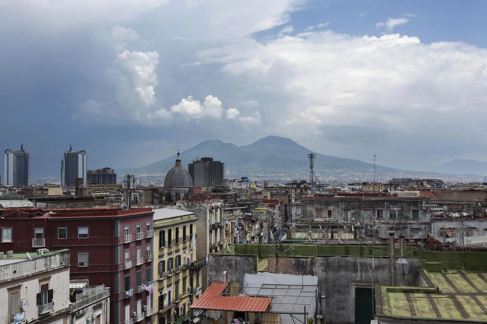 City view in Palazzo Caracciolo Naples