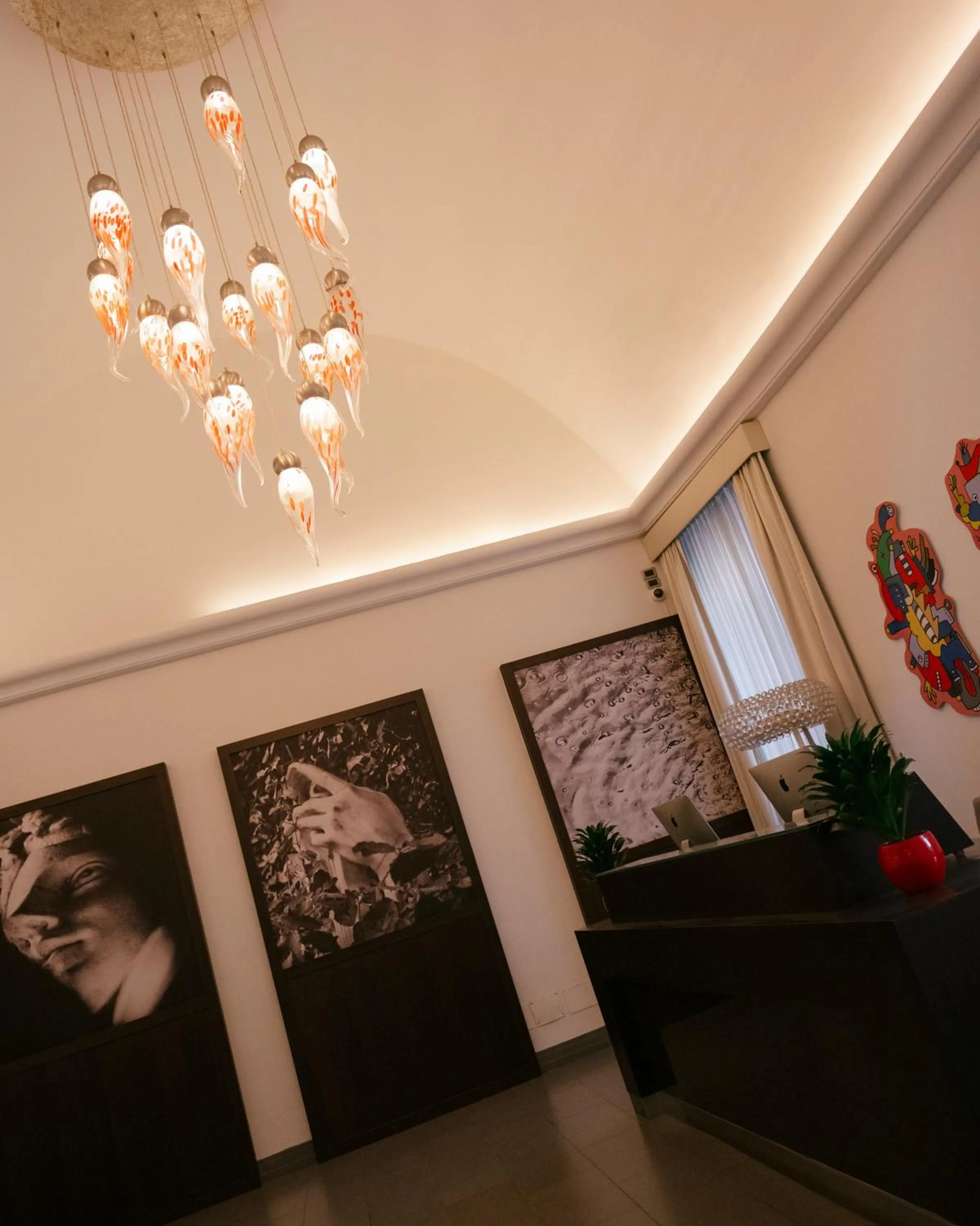 Lobby or reception in Palazzo Caracciolo Naples