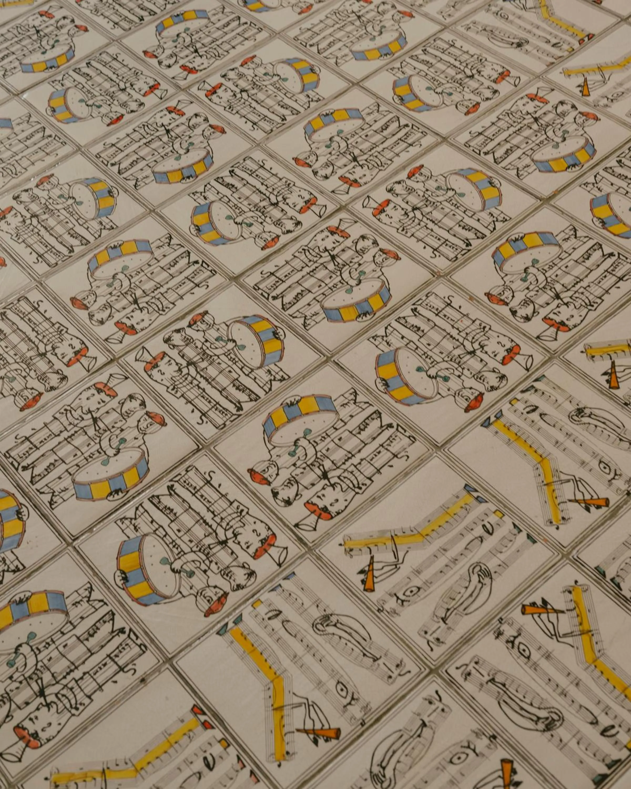 Inner courtyard view in Palazzo Caracciolo Naples