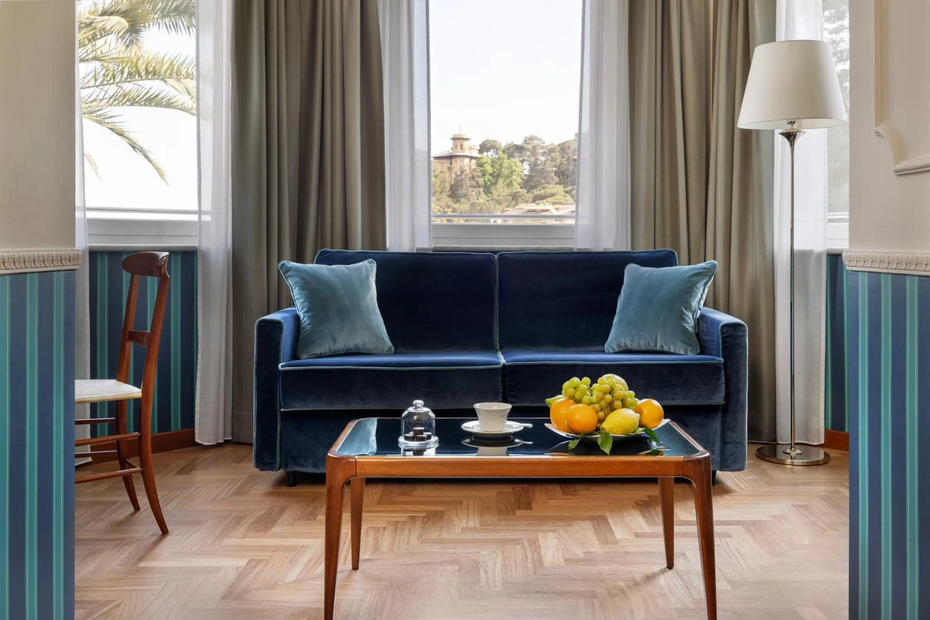 Living room in Grand Hotel Miramare