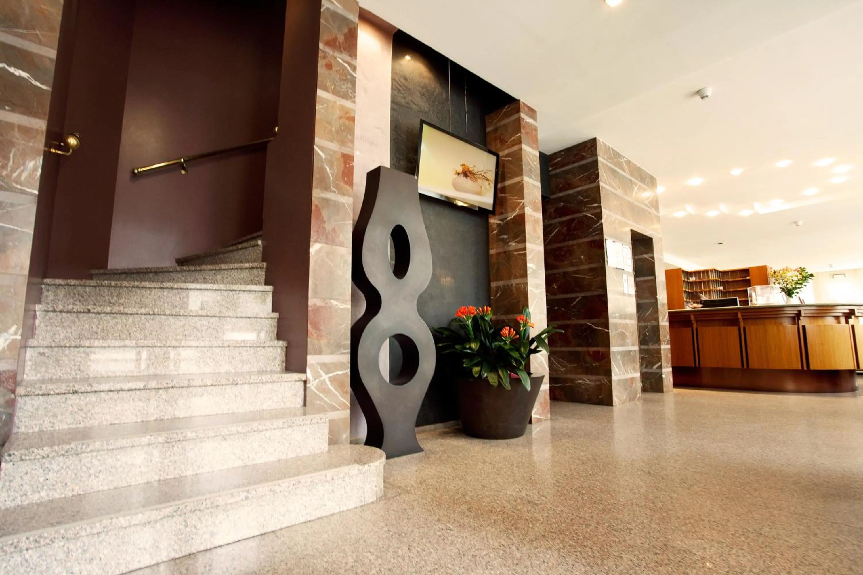 Lobby or reception in Hotel Corso Alaxi Hotels