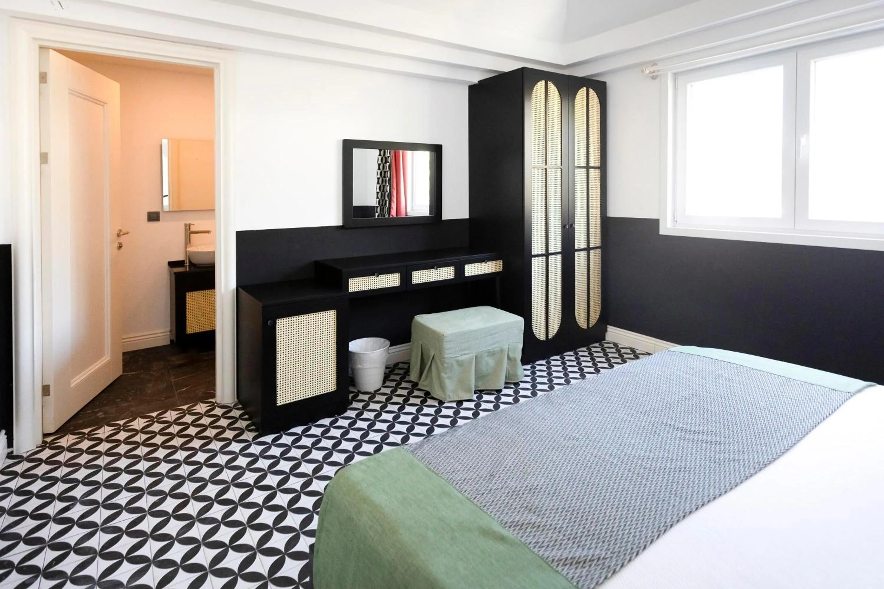 Bed in Manastir Hotel & Suites