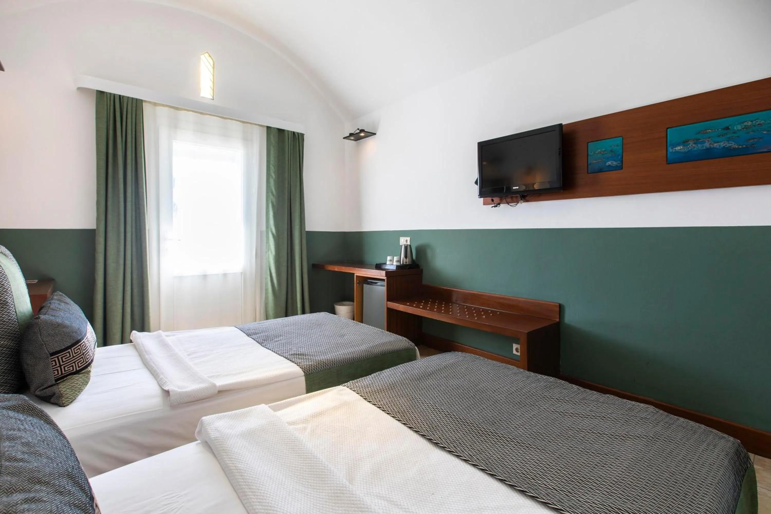 Bed in Manastir Hotel & Suites