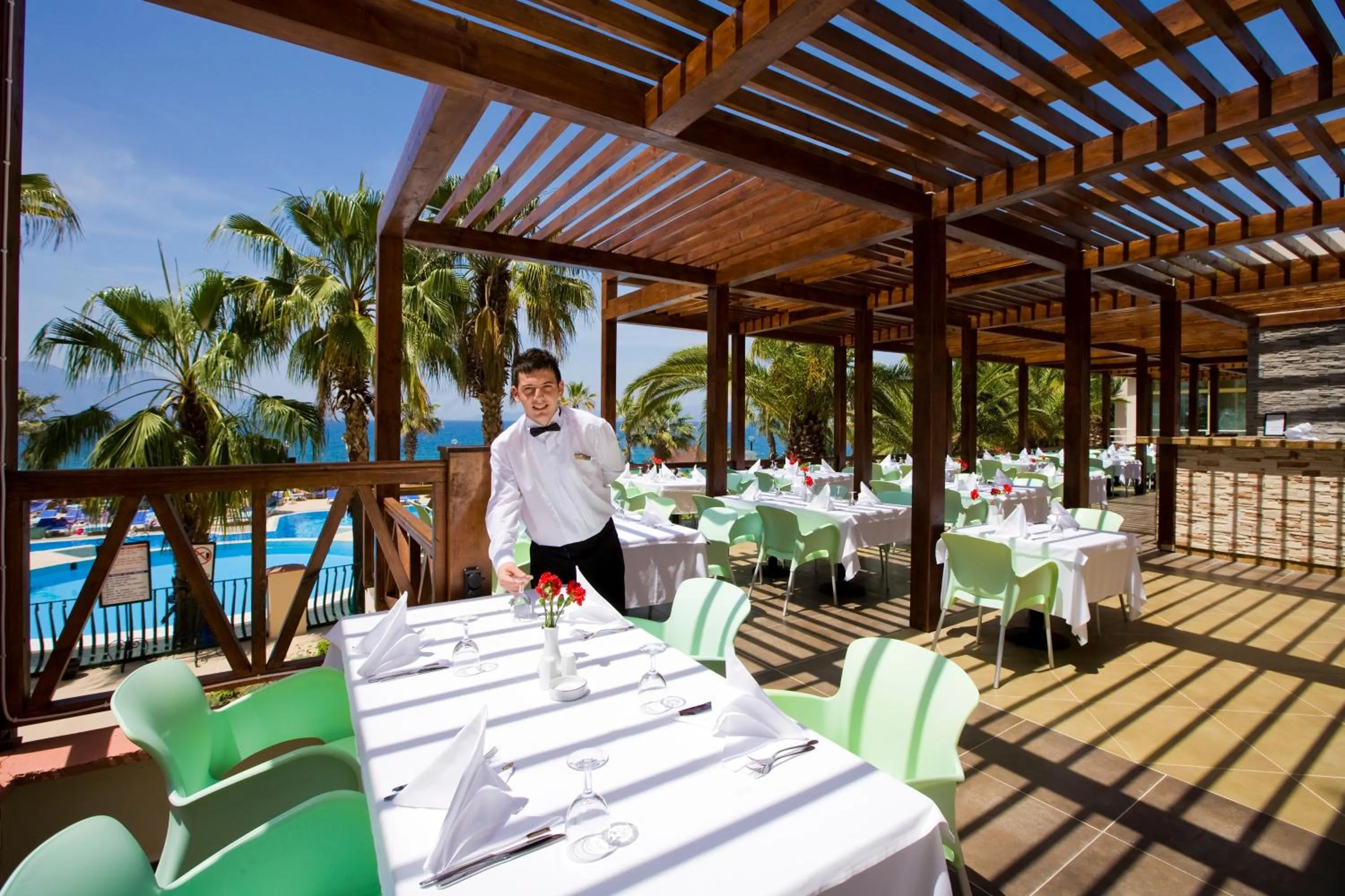 Staff in Fantasia Deluxe Hotel