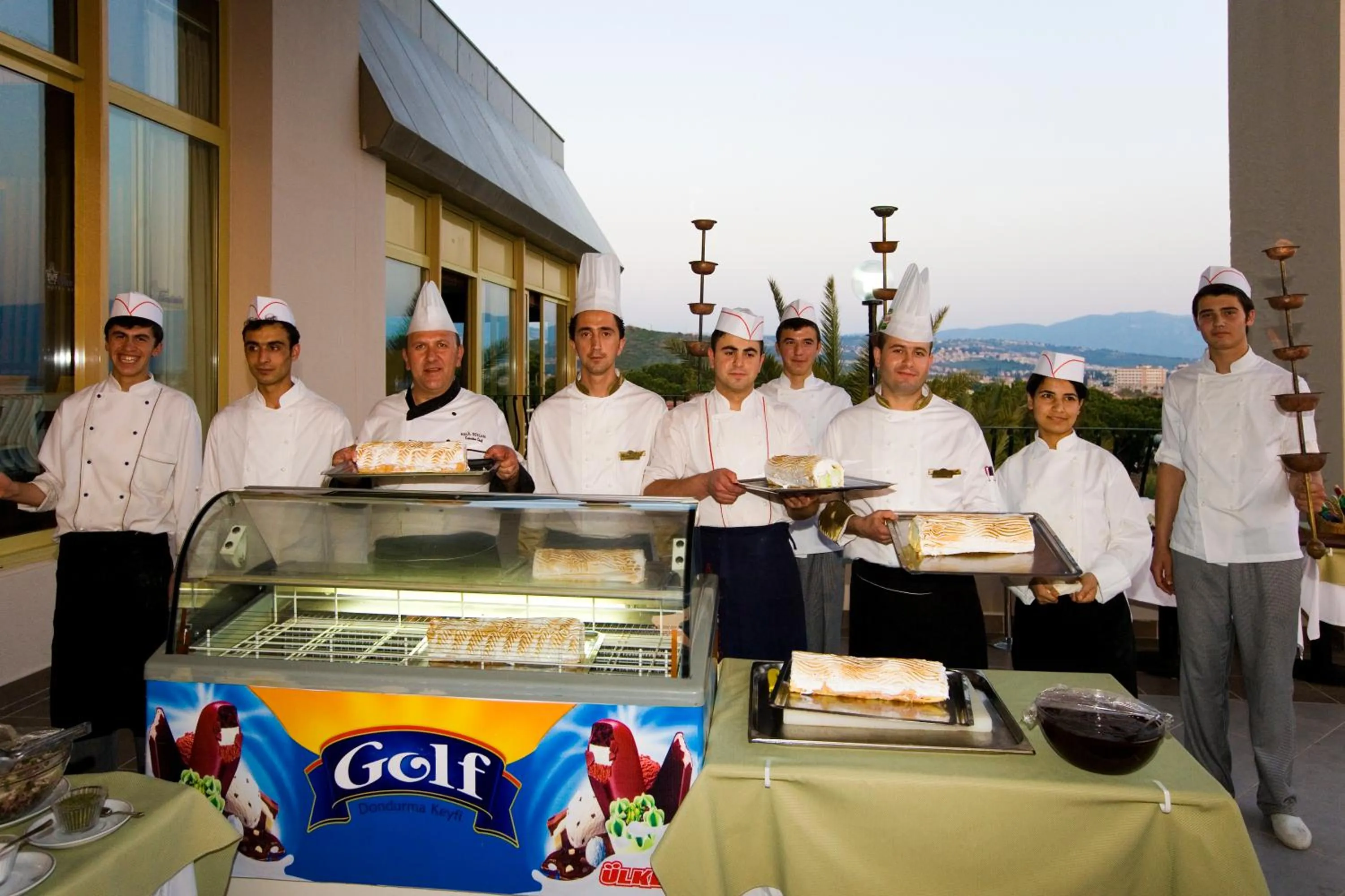 Staff in Fantasia Deluxe Hotel