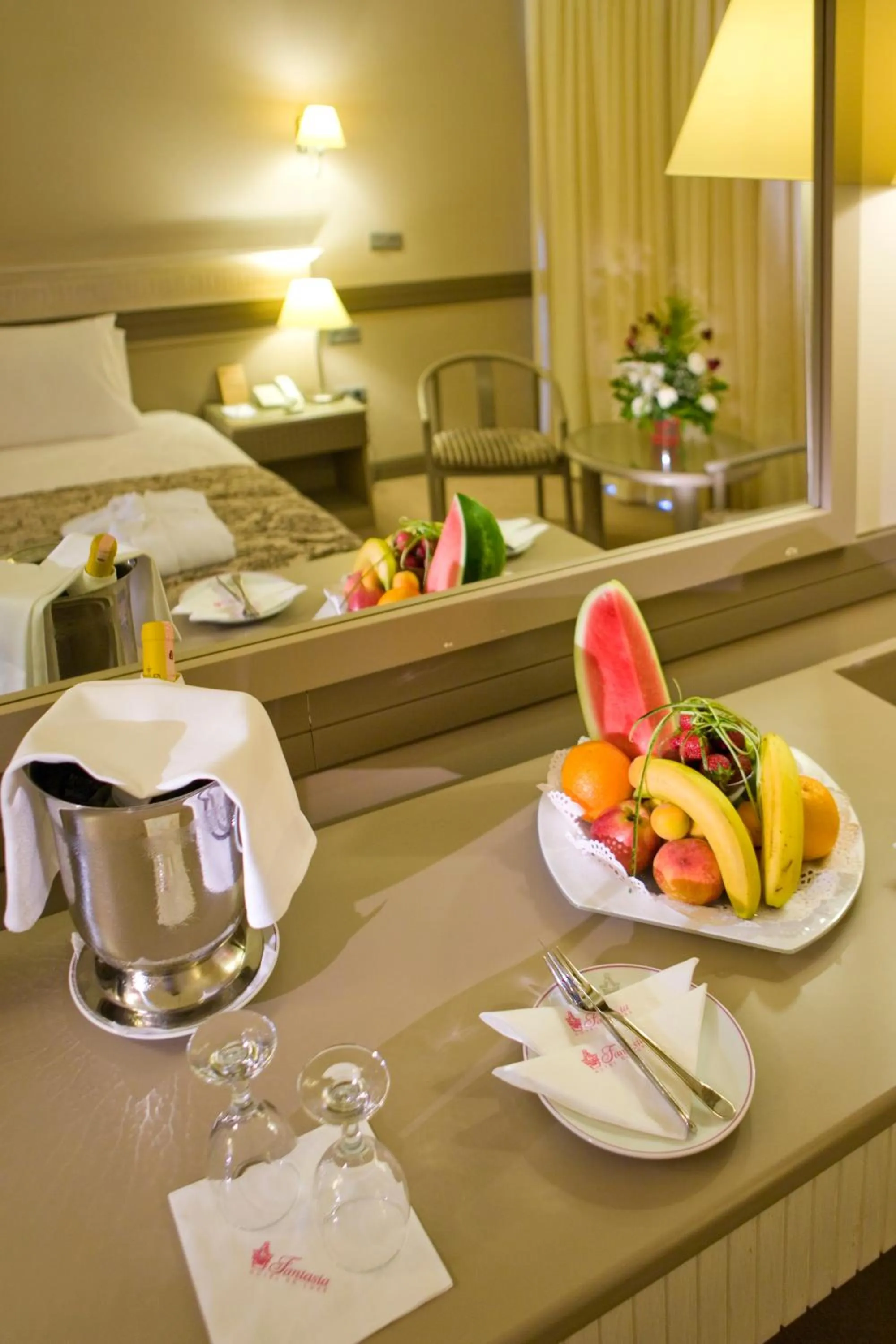 Bed in Fantasia Deluxe Hotel