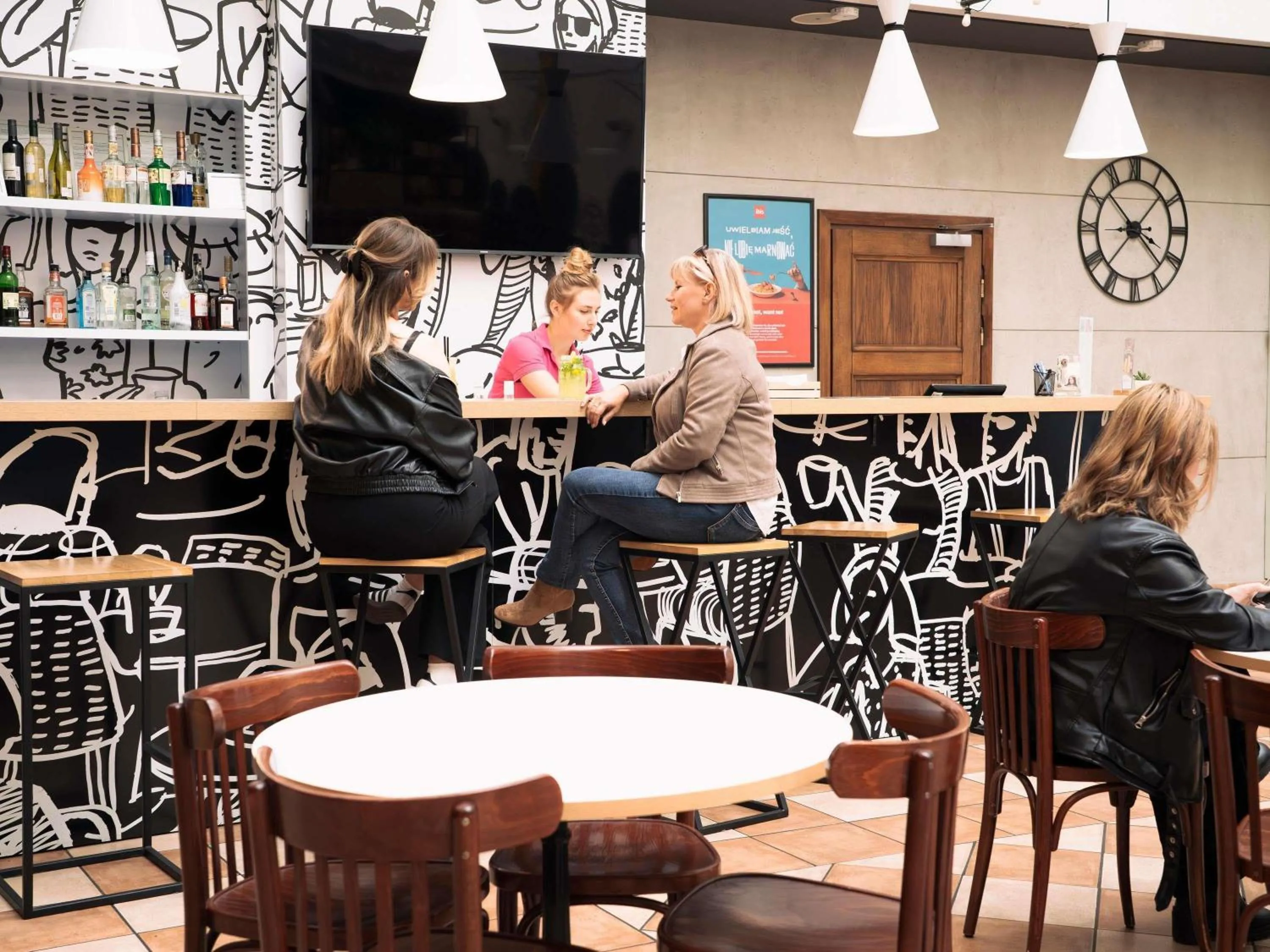 Lounge or bar in Hotel Ibis Łódź Centrum