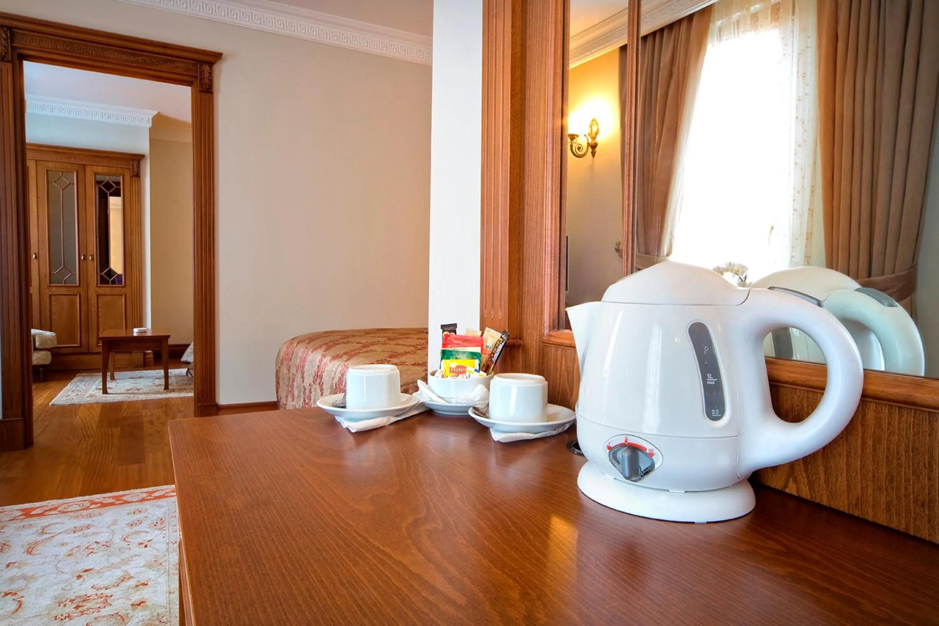 Decorative detail, Bed in Acra Hotel - Special Category