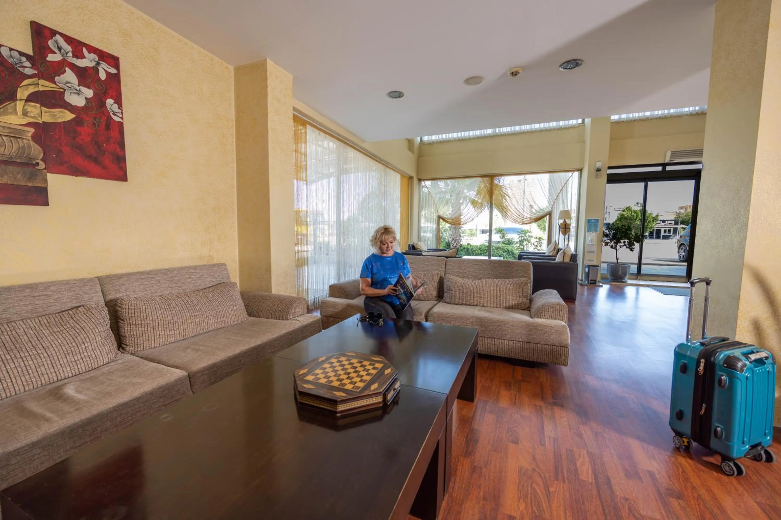 Lobby or reception in selin otel spa belek