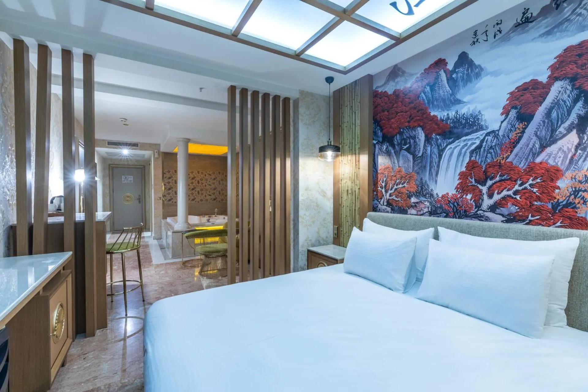 Photo of the whole room, Bed in Wyndham Istanbul Old City