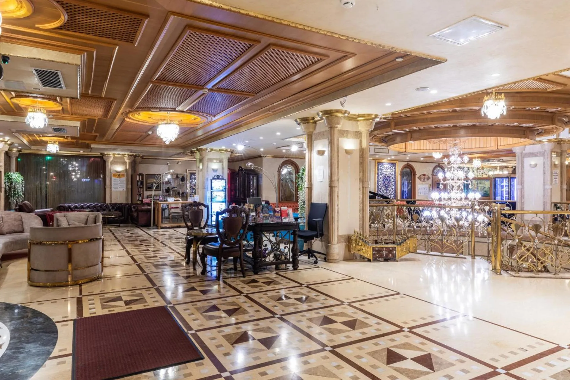 Seating area in Wyndham Istanbul Old City