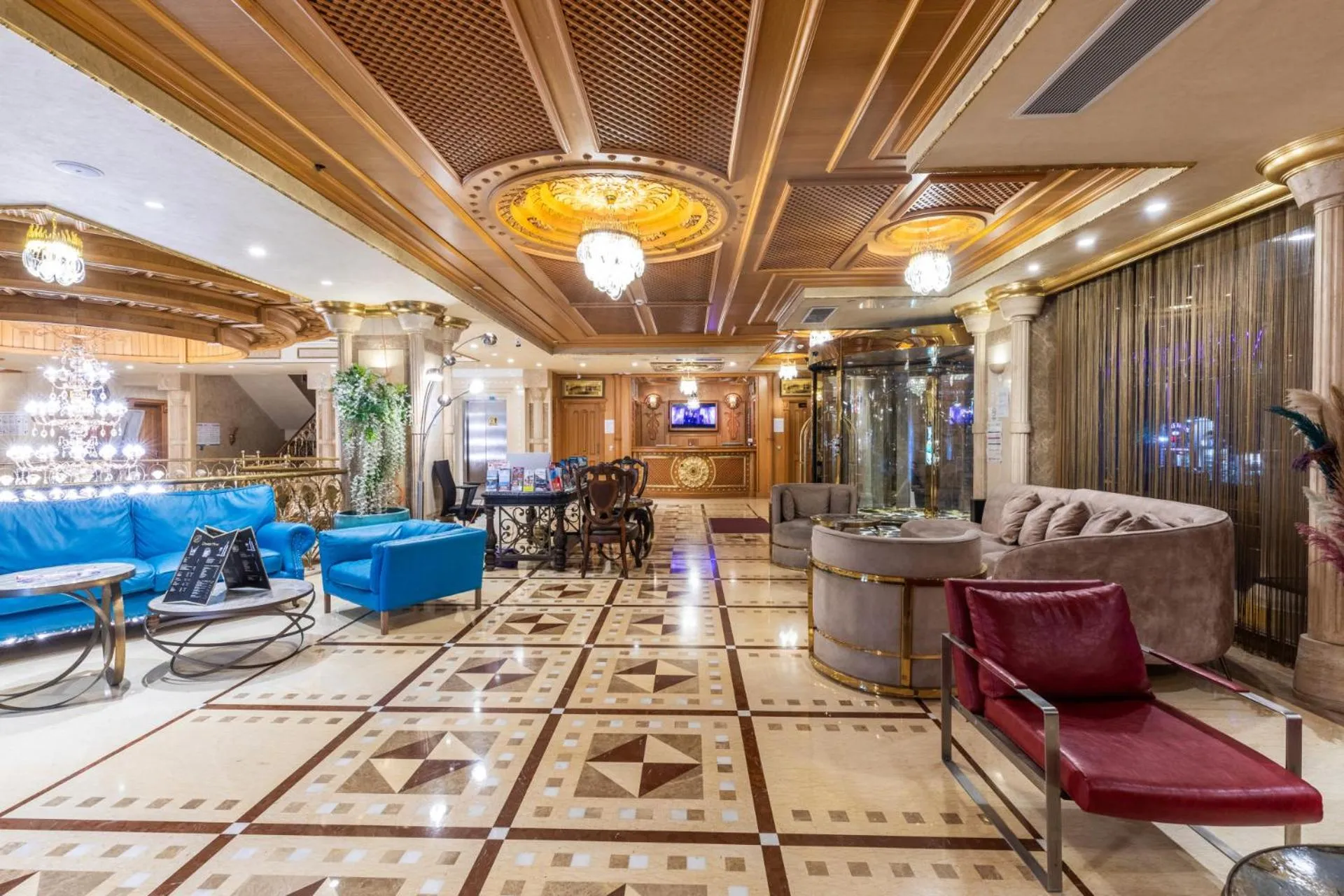 Seating area in Wyndham Istanbul Old City