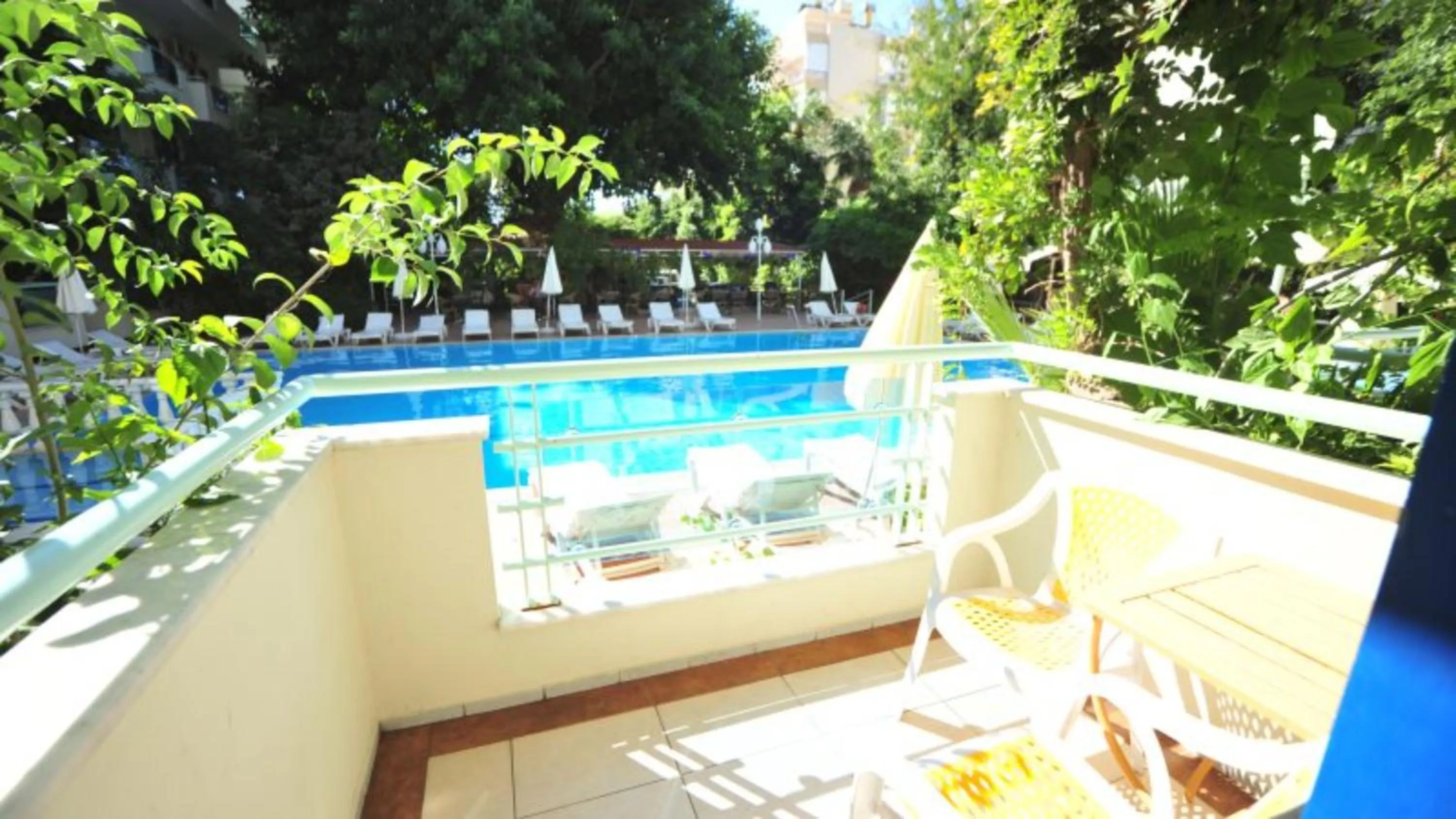 Balcony/Terrace in Merhaba Hotel