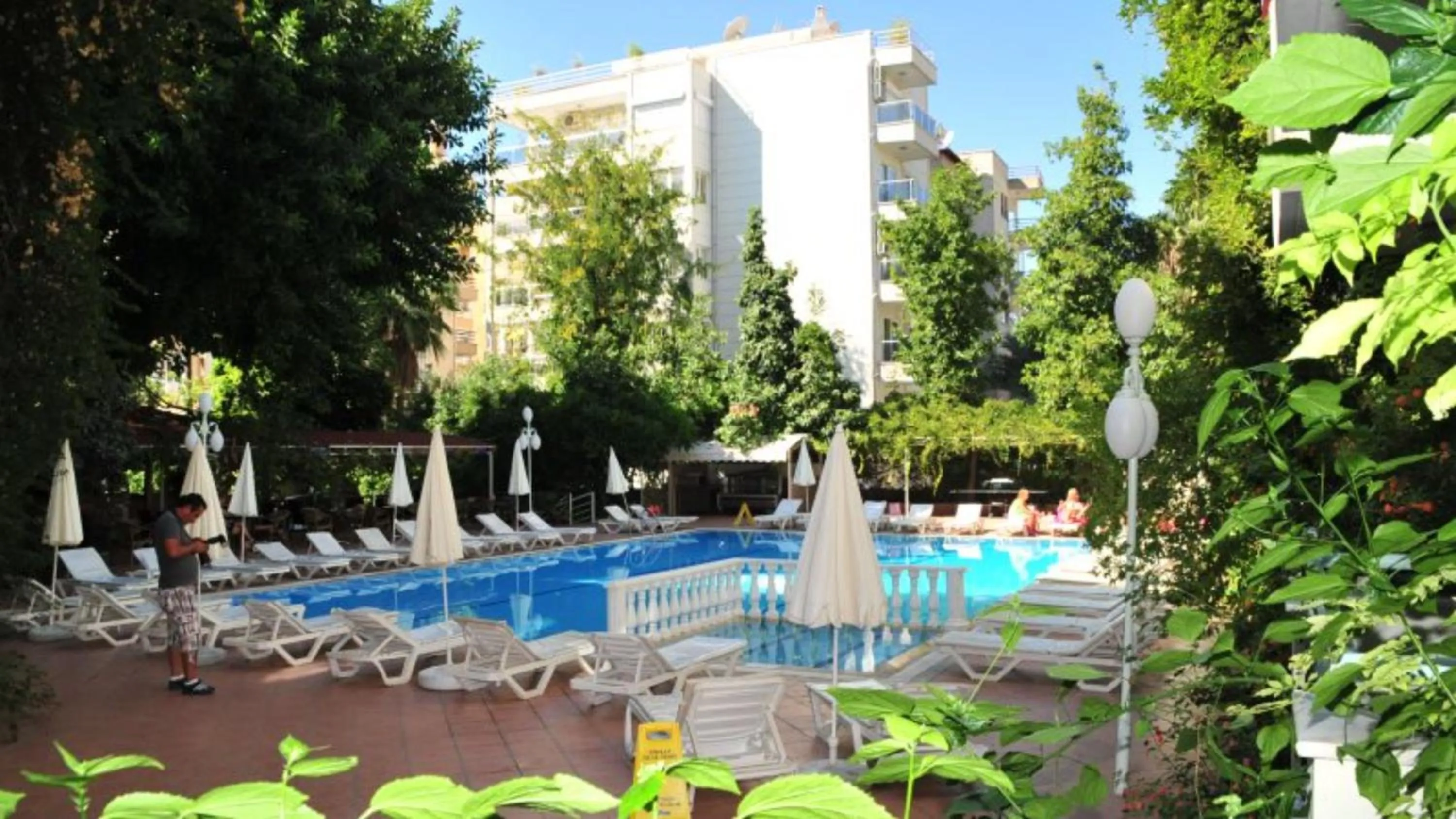 Swimming pool in Merhaba Hotel