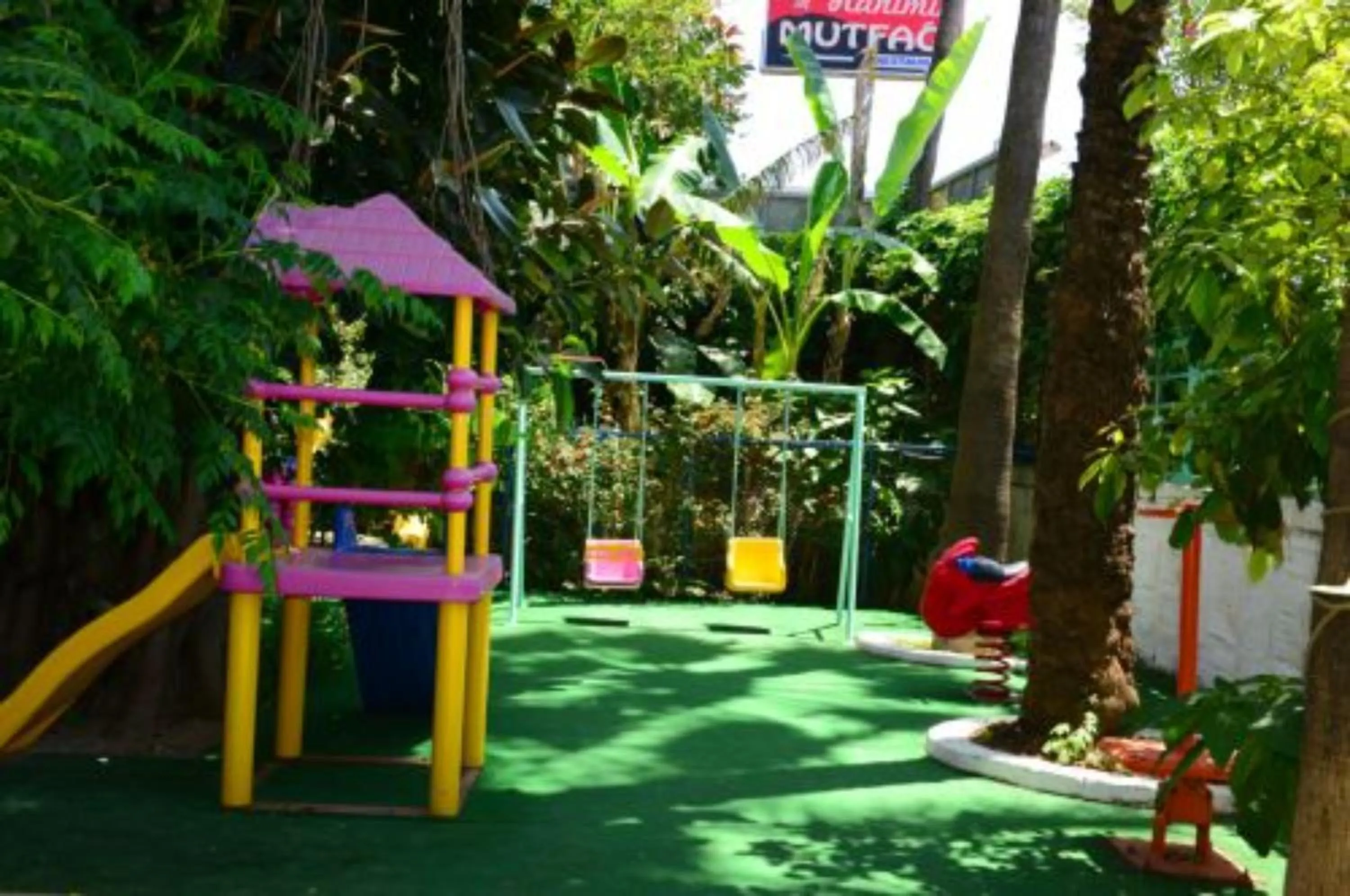 Children play ground in Merhaba Hotel