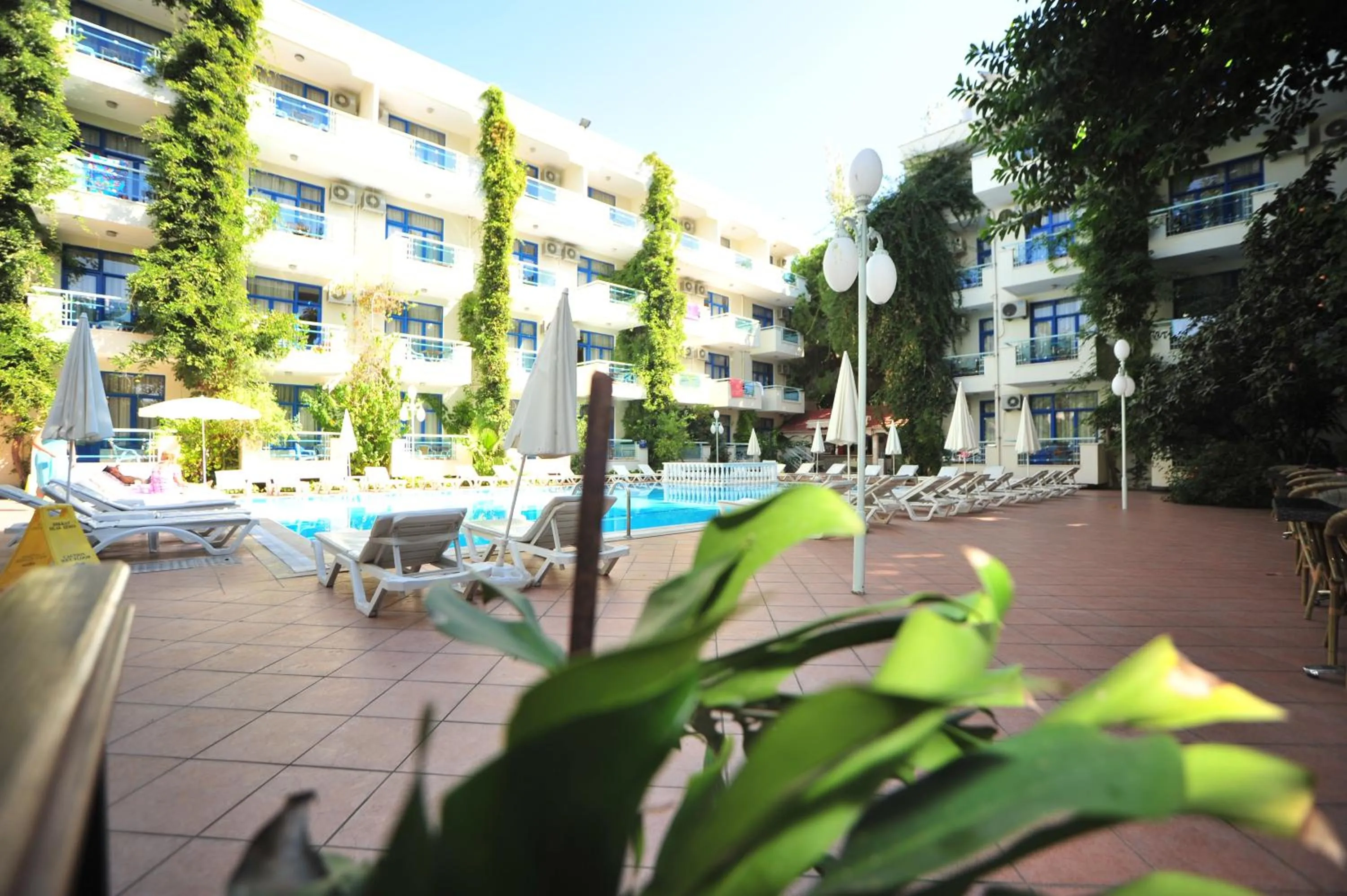 Swimming pool in Merhaba Hotel