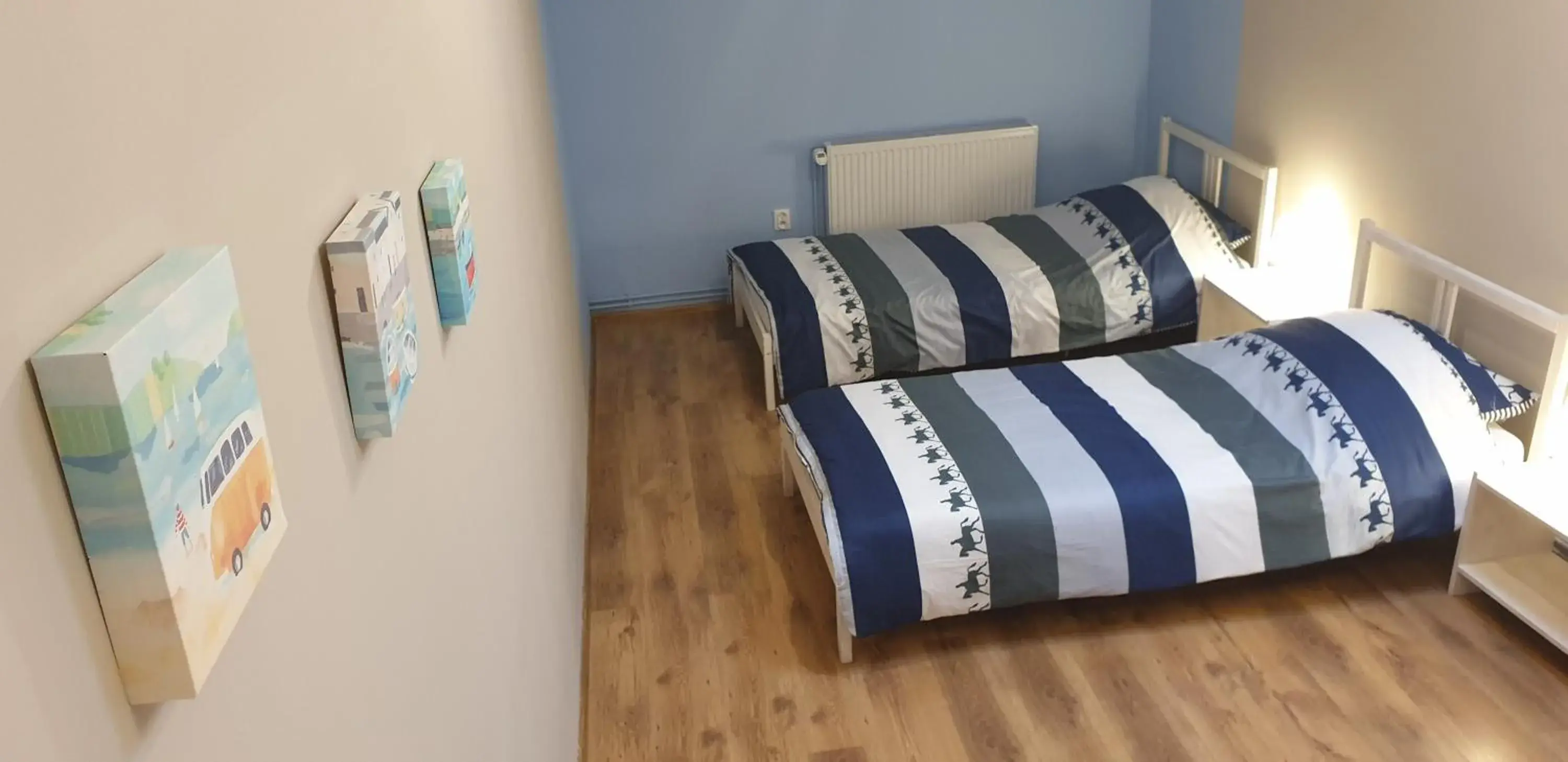 Twin Room in Smart Stay Hostel Gdynia Twin Room in Smart Stay Hostel Gdynia