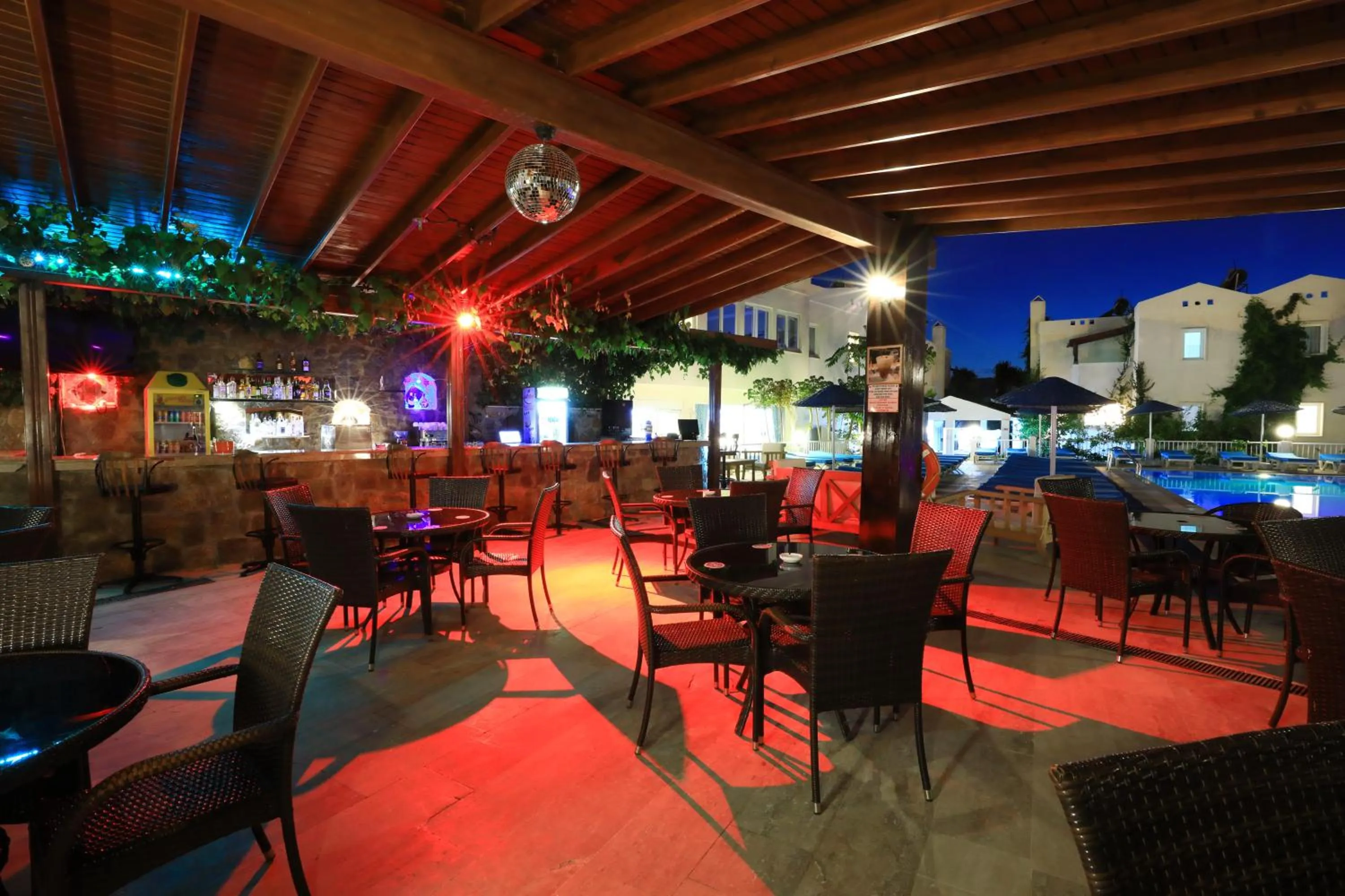 Evening entertainment in Summer Garden Suites Beach Hotel