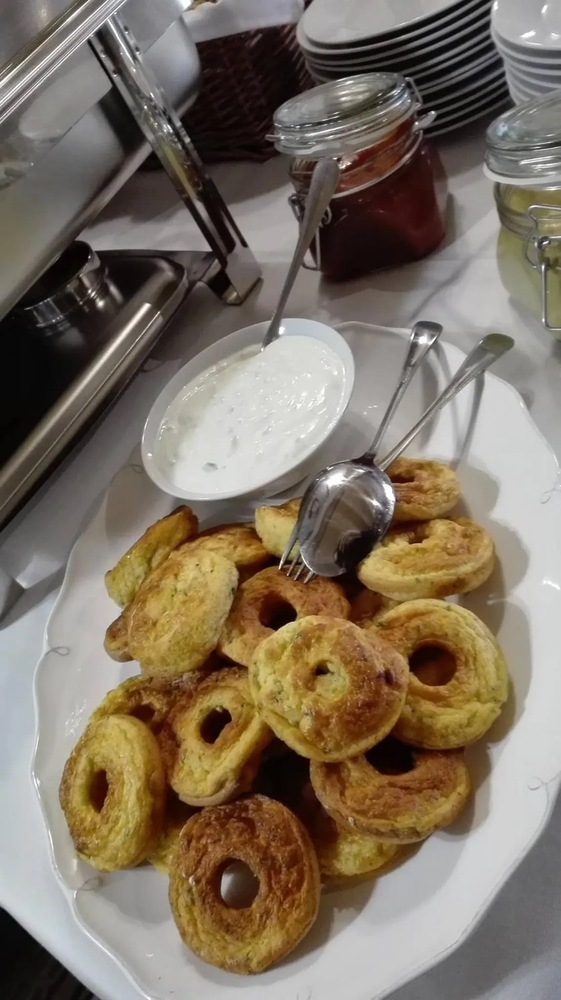 Buffet breakfast in Hotel Bristol