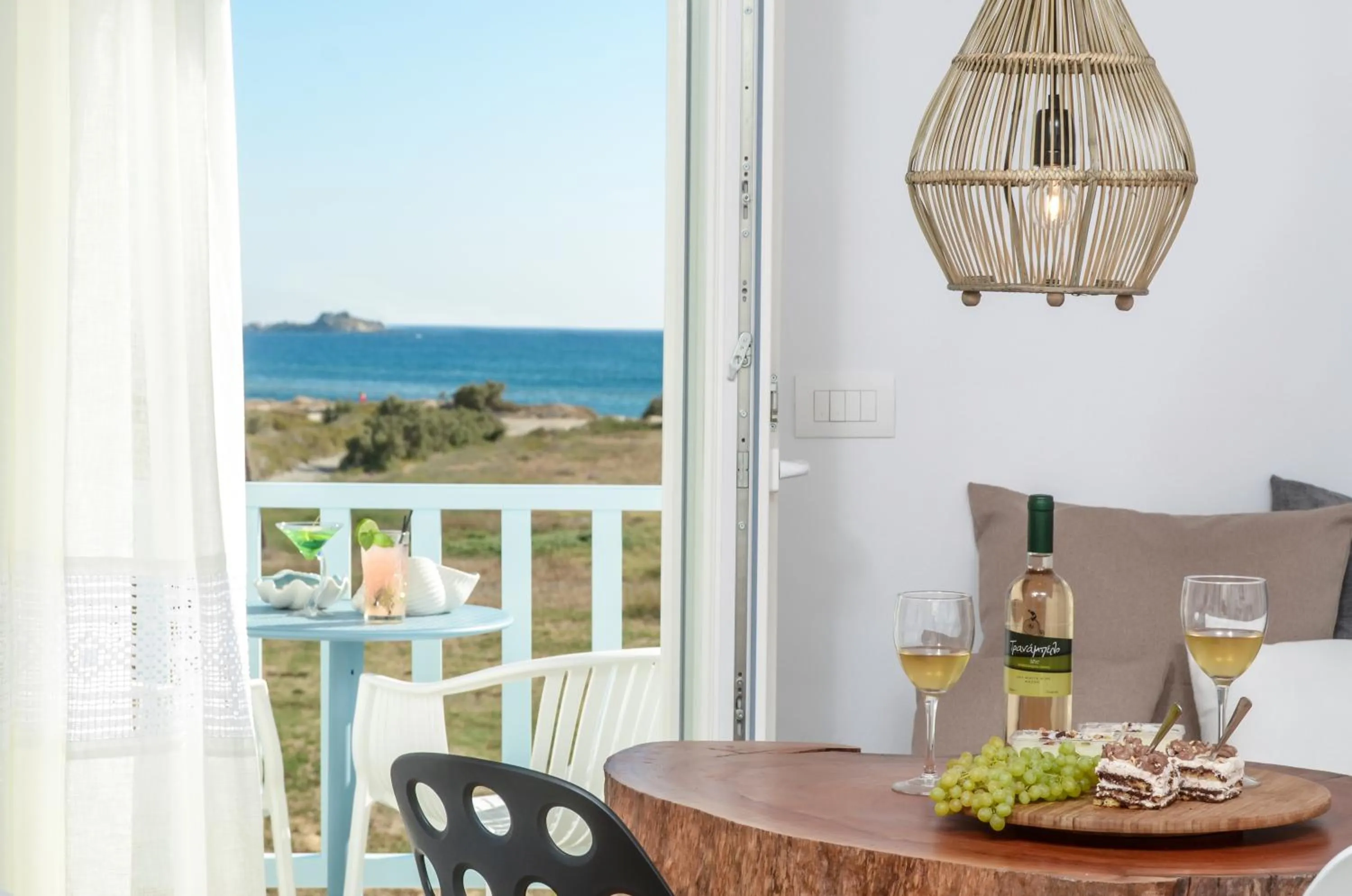 Alcoholic drinks in Naxos Island Escape Suites