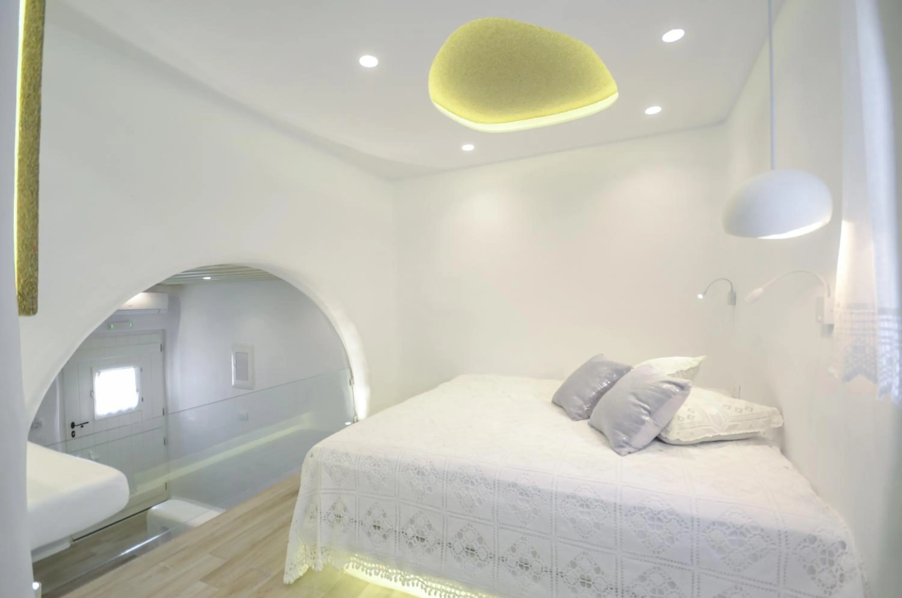 Property building, Bed in Naxos Island Escape Suites