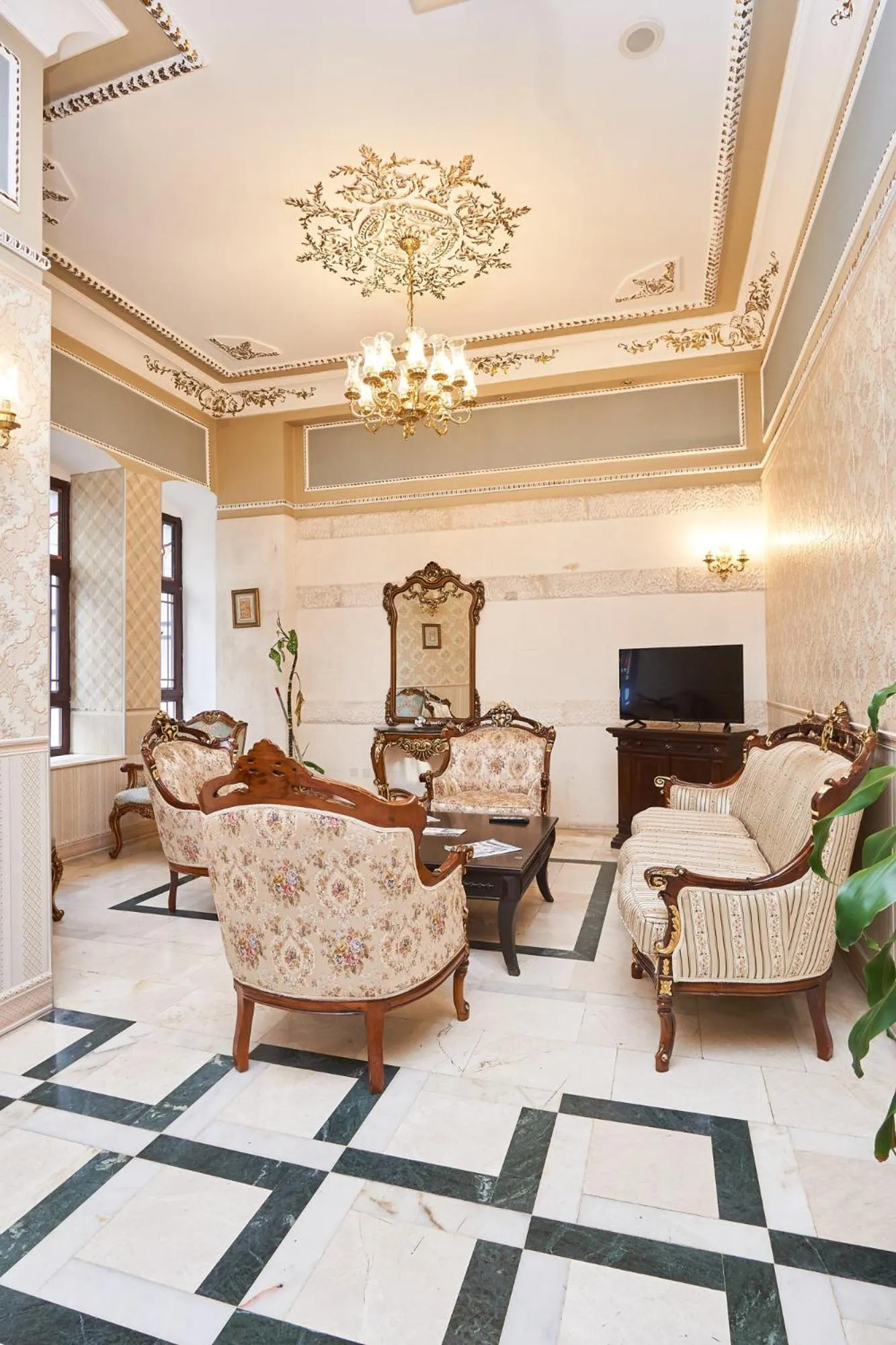 Lobby or reception in Amber Hotel & Spa